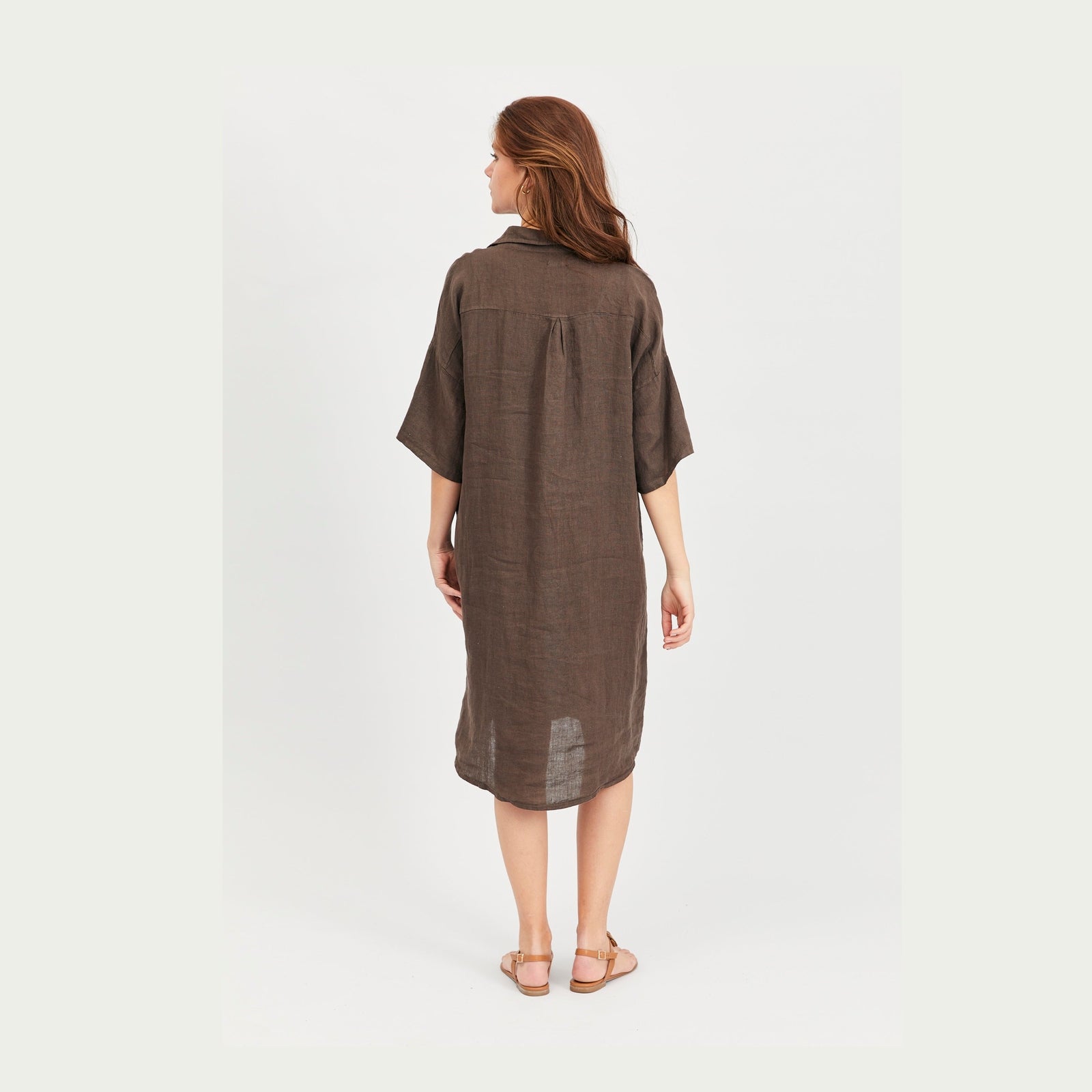 Lind LiDagmar Kjoler 1500 BROWN