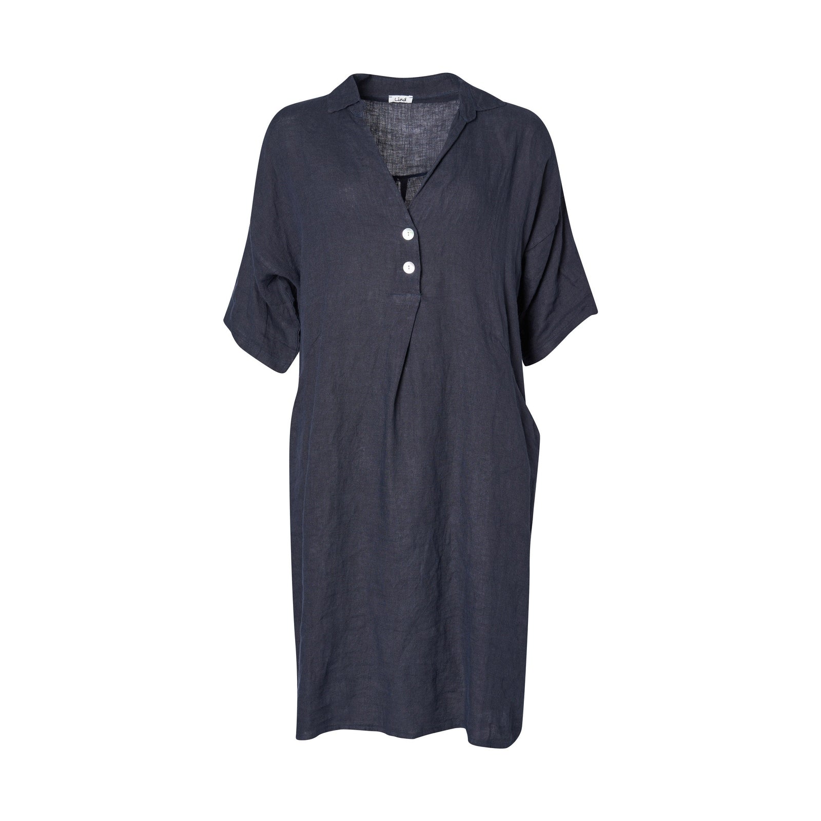 Lind LiDagmar Kjoler 5599 Navy Blue