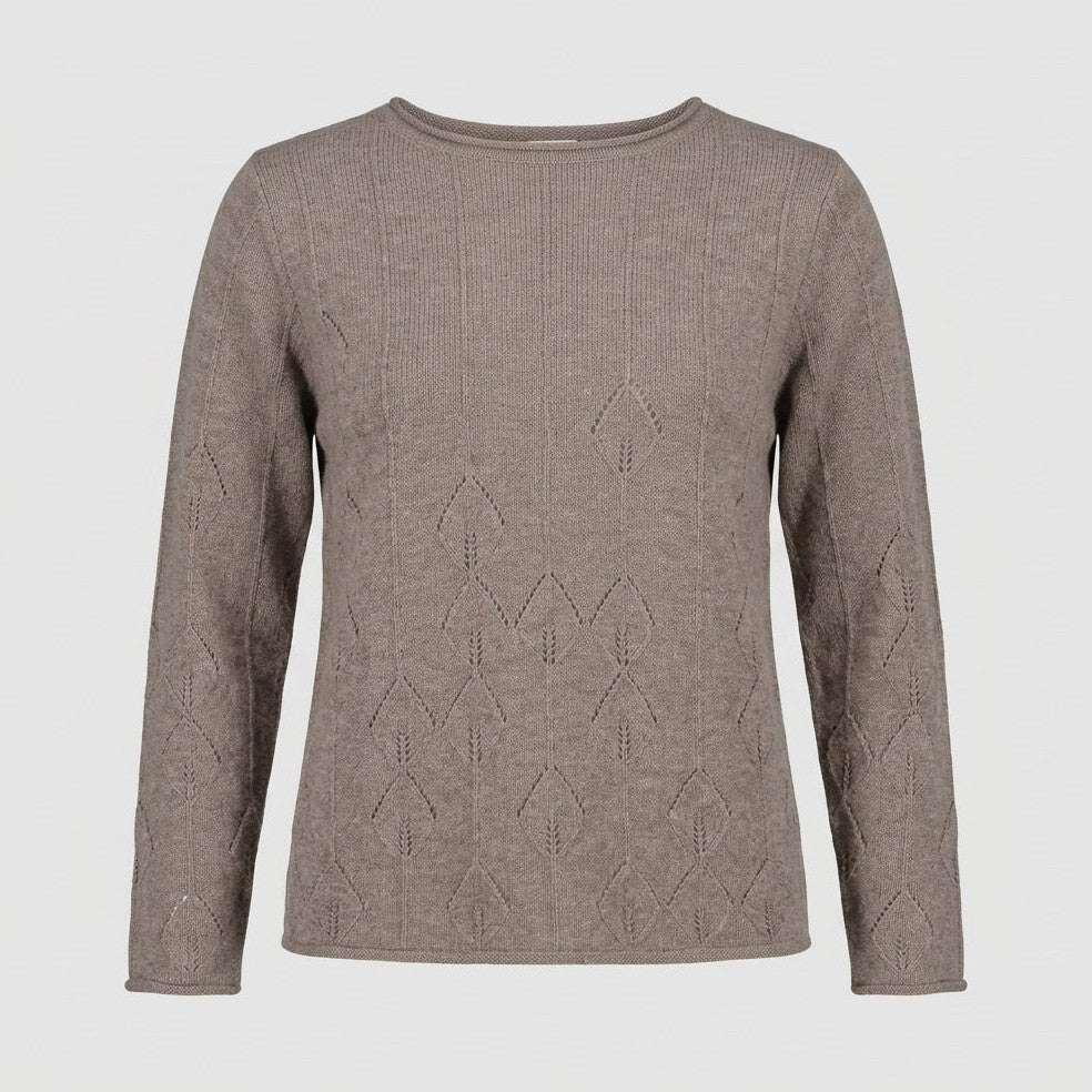 Lind LiDenise Knit Pullover 1300 Taupe