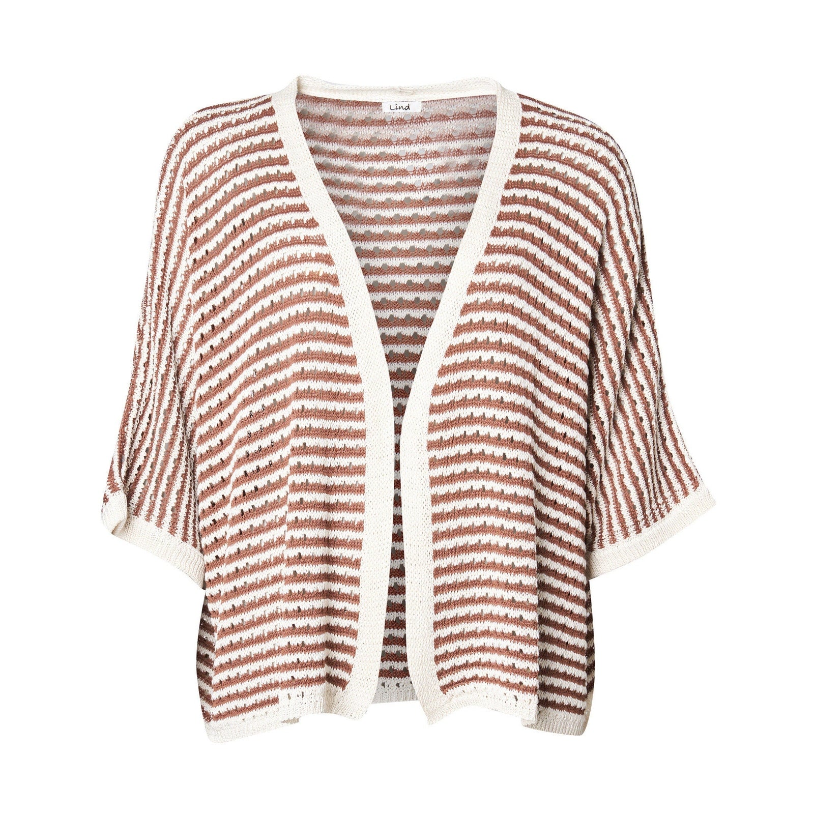 Lind LiDust Knit Cardigan 1500 BROWN