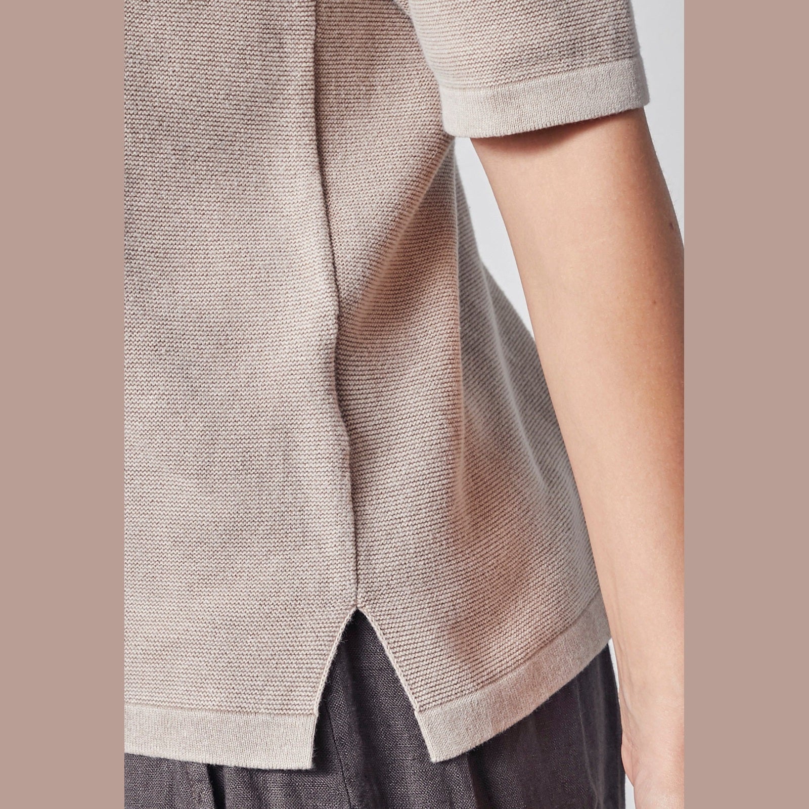 Lind LiESther Knit Pullover 1315 Taupe