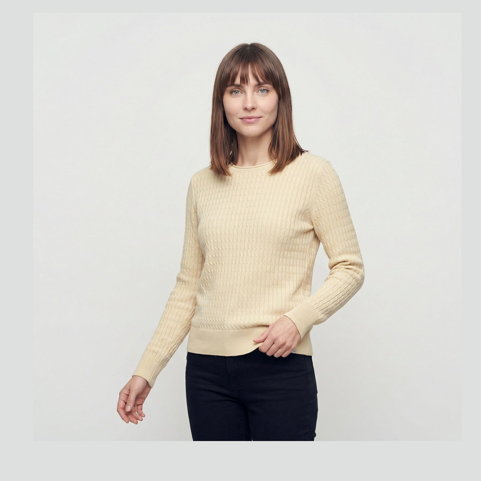 Lind LiEmilia Knit Pullover 4050 Straw yellow