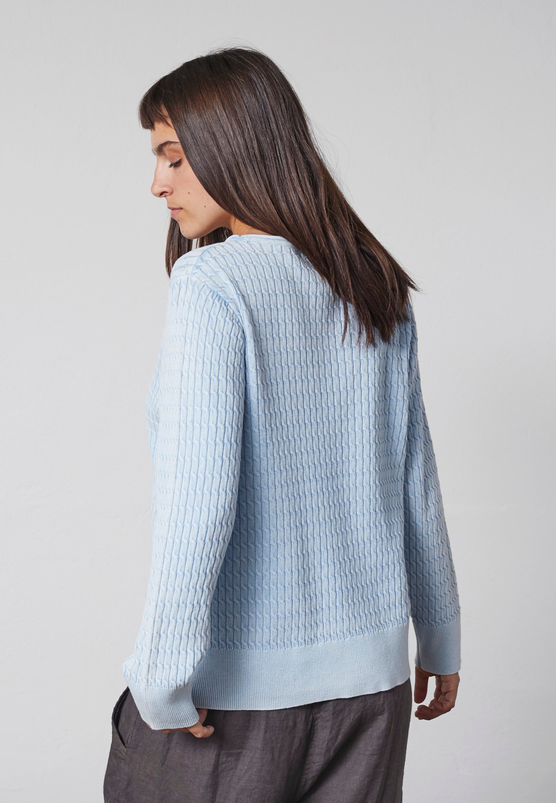 Lind LiEmilia Knit Pullover 5000 LIGHT BLUE
