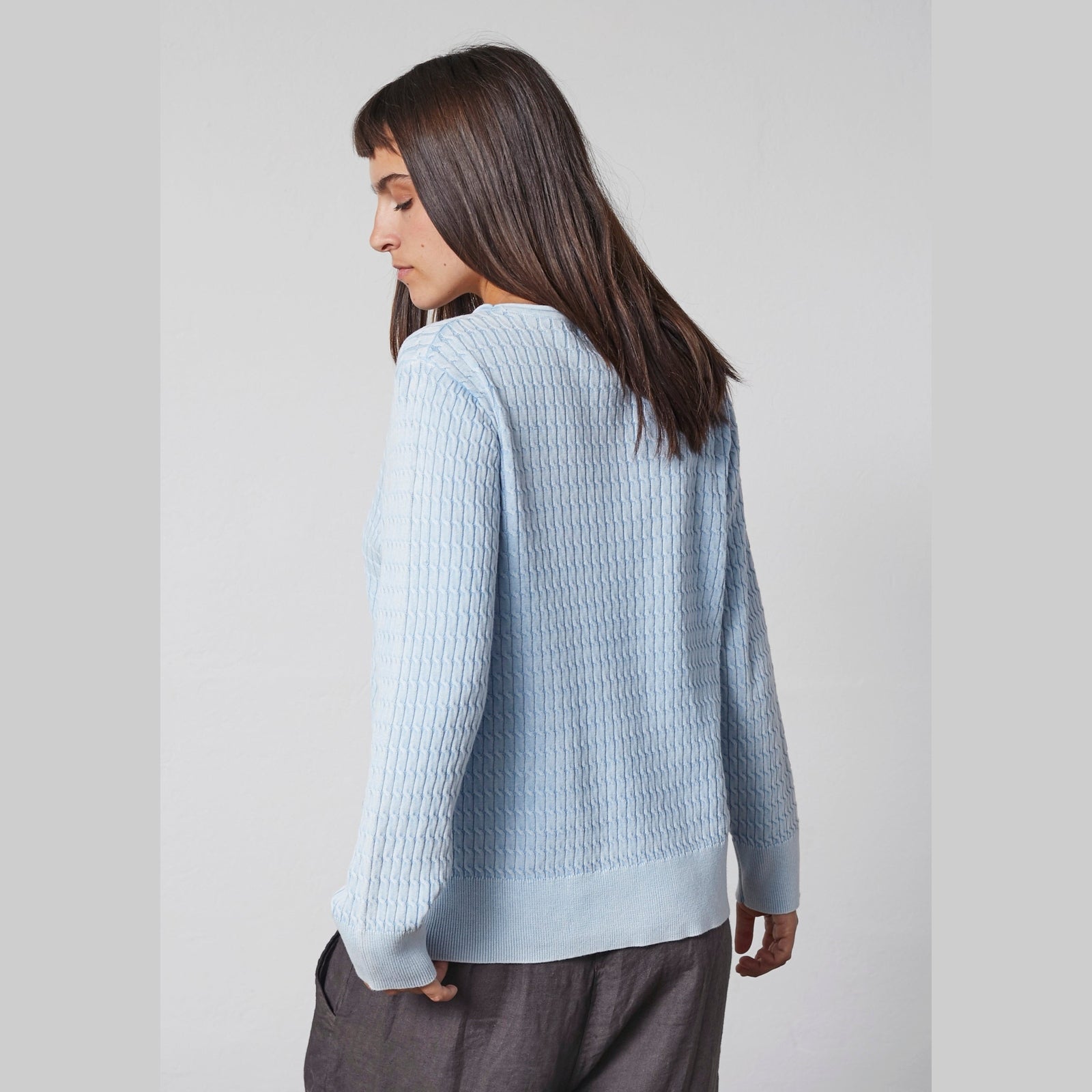 Lind LiEmilia Knit Pullover 5000 LIGHT BLUE