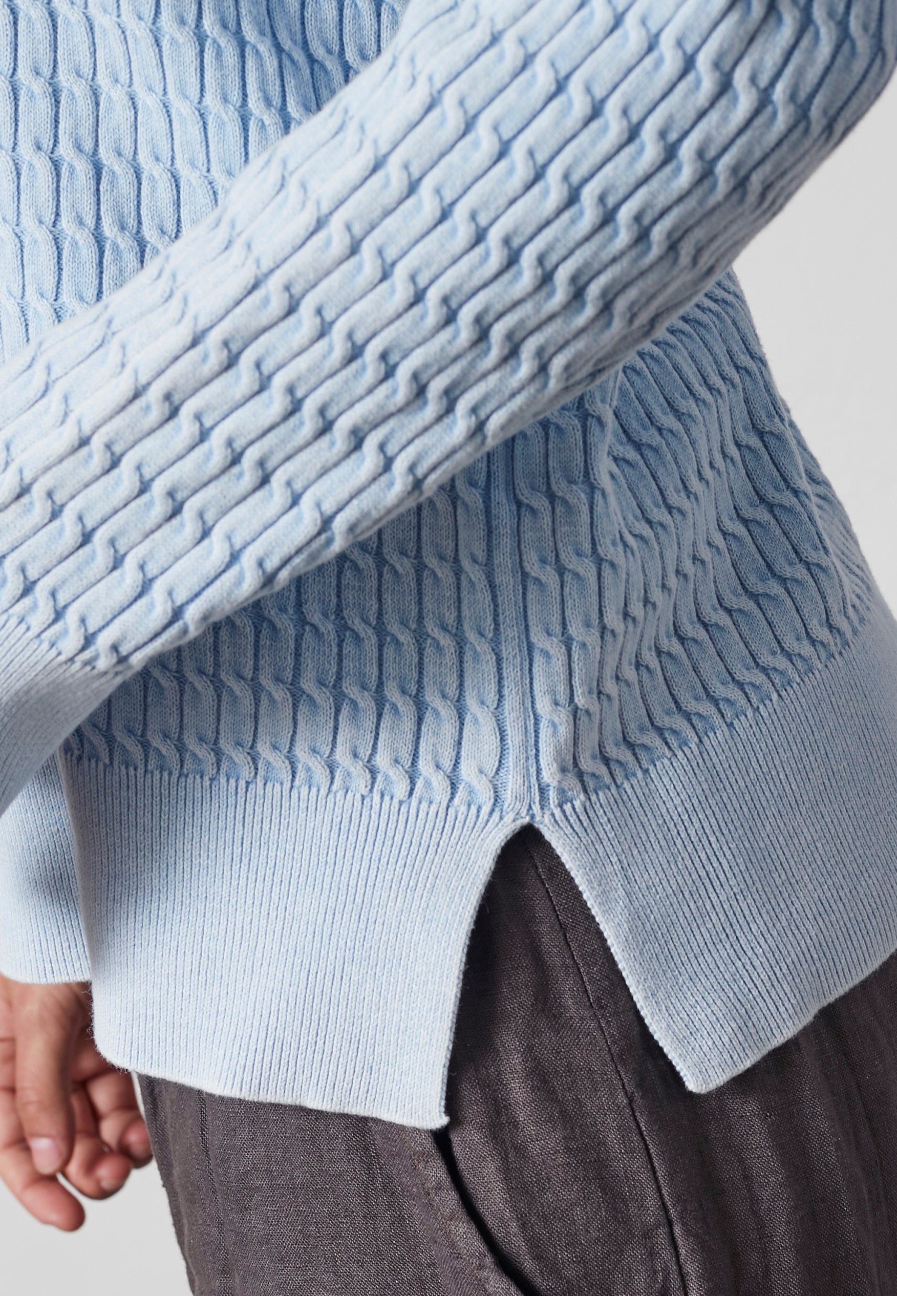 Lind LiEmilia Knit Pullover 5000 LIGHT BLUE