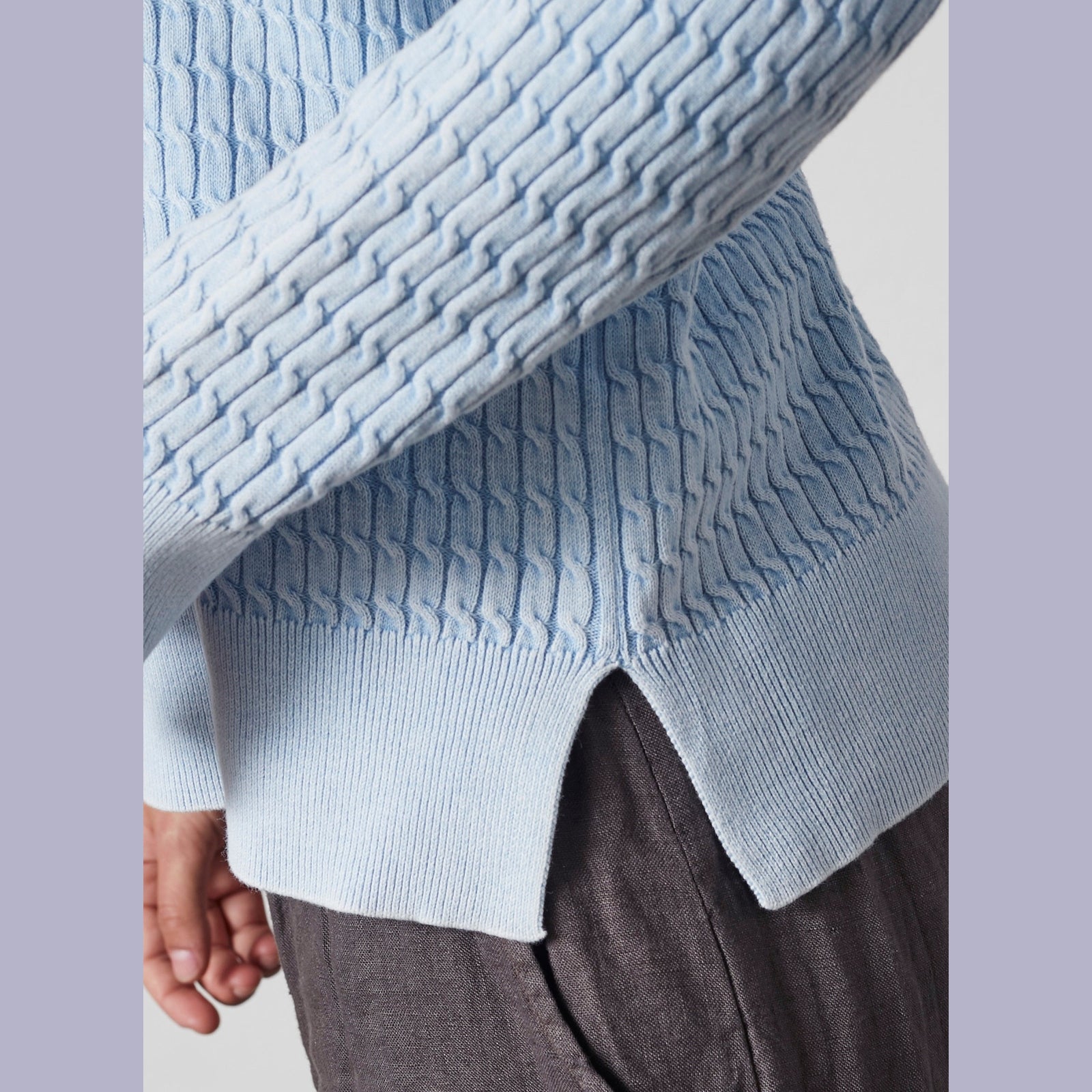 Lind LiEmilia Knit Pullover 5000 LIGHT BLUE