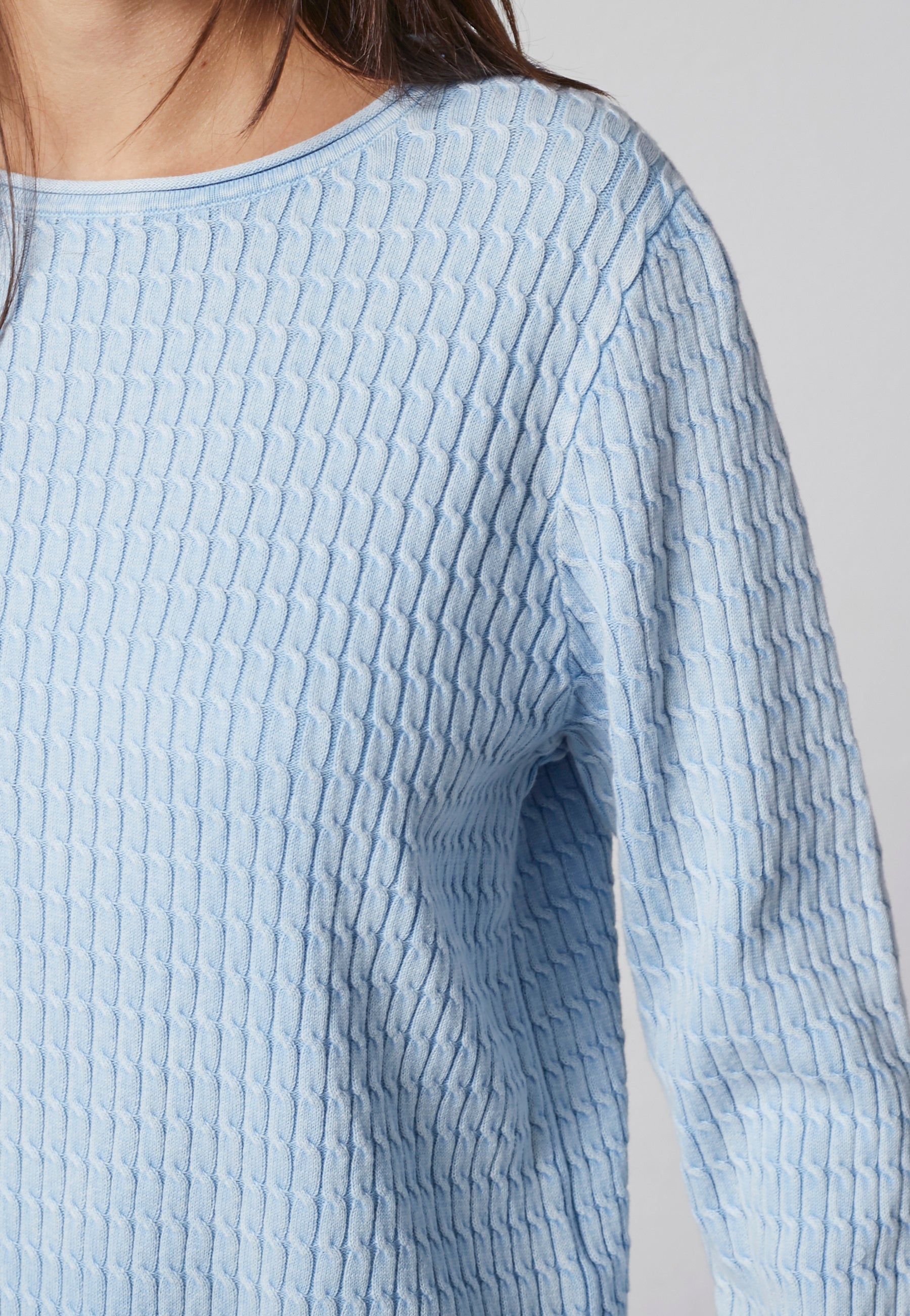 Lind LiEmilia Knit Pullover 5000 LIGHT BLUE