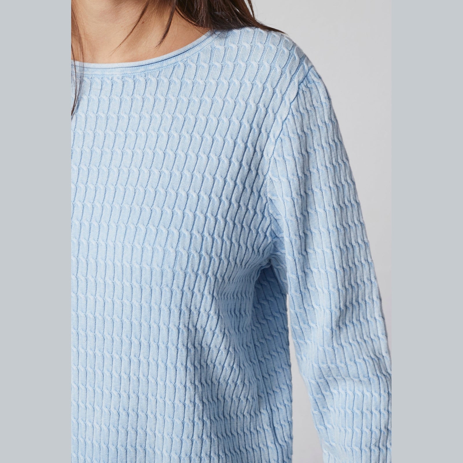 Lind LiEmilia Knit Pullover 5000 LIGHT BLUE