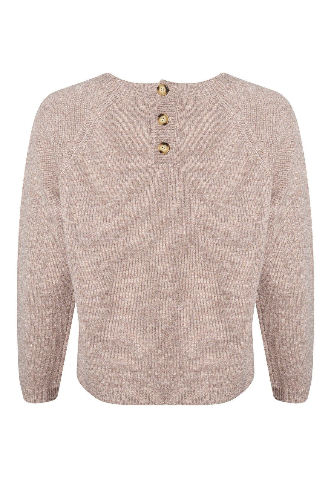 Lind LiEva Knit Pullover 1321 light brown melange