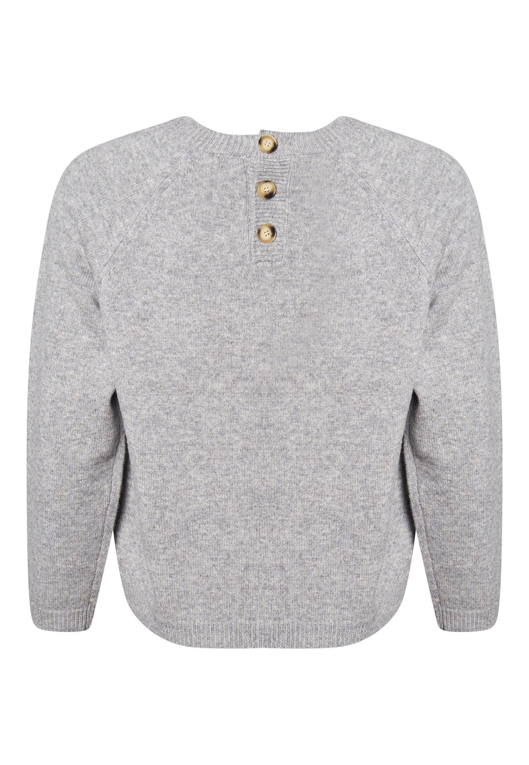 Lind LiEva Knit Pullover 9450 LIGHT GREY MELANGE