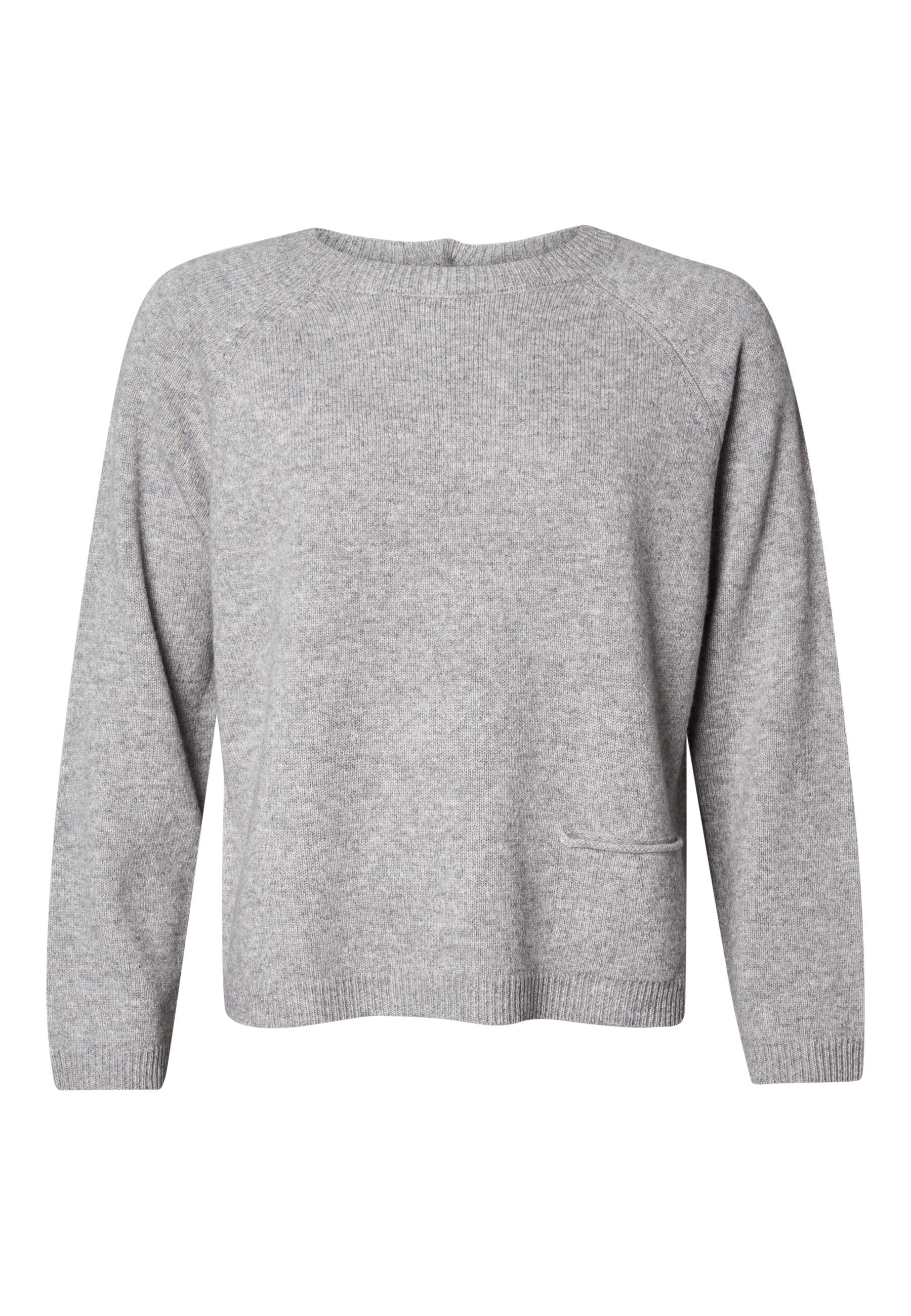 Lind LiEva Knit Pullover 9450 LIGHT GREY MELANGE