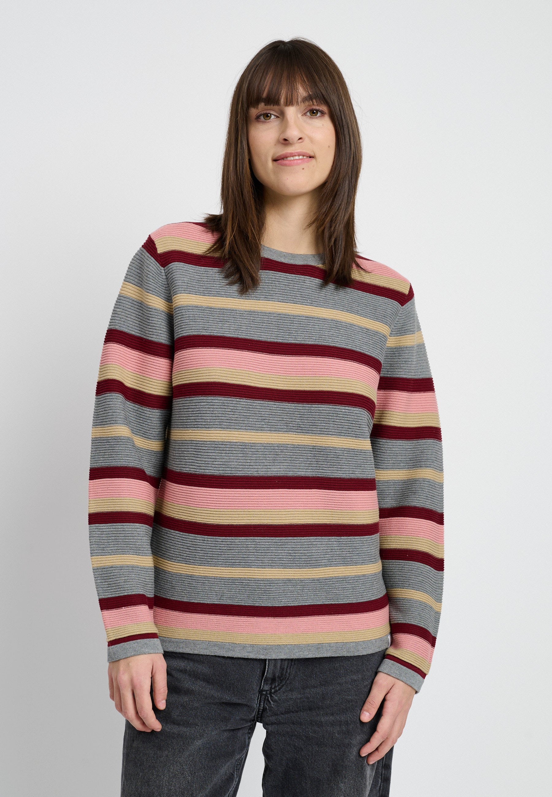 Lind LiFaya Knit Pullover 9600 Grey melange