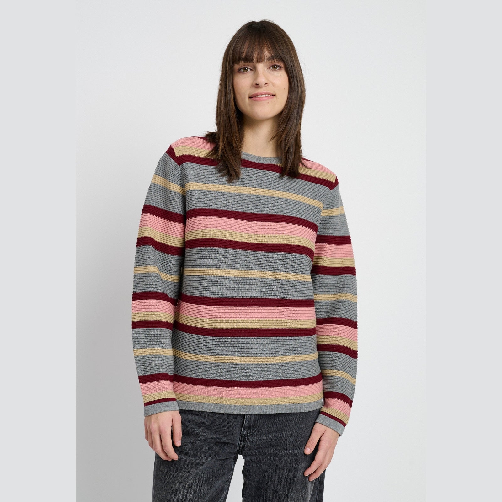 Lind LiFaya Knit Pullover 9600 Grey melange