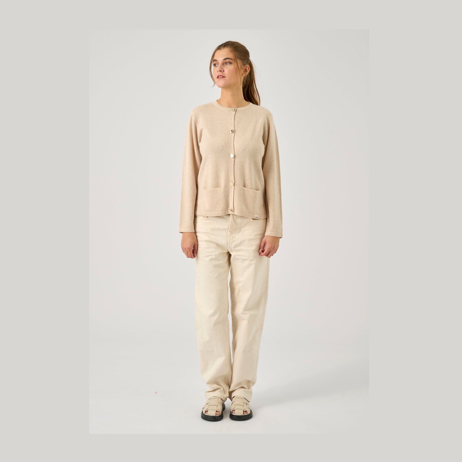 Lind LiFifi Knit Cardigan 1210 creme melange
