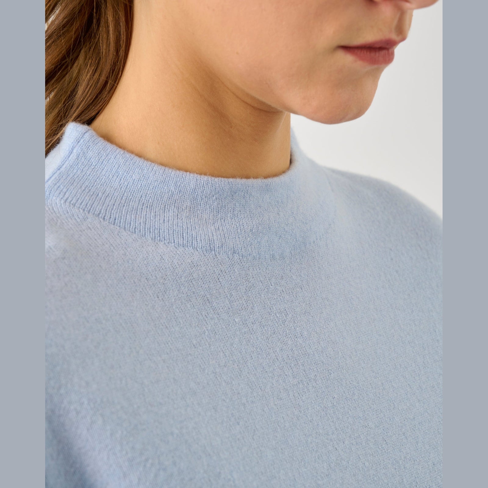 Lind LiFilica Knit Pullover 5002 Light Blue Melange