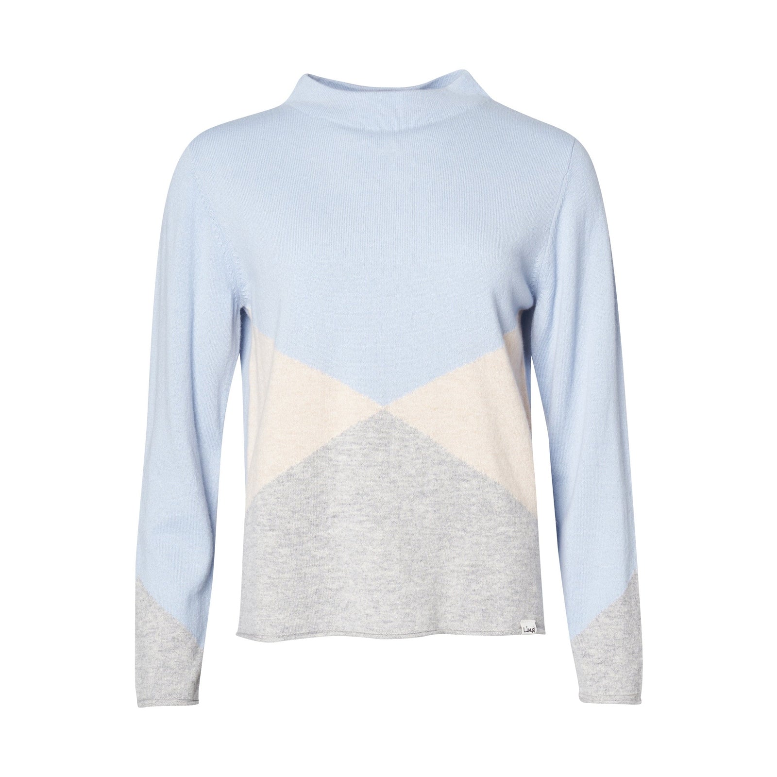 Lind LiFilica Knit Pullover 5002 Light Blue Melange