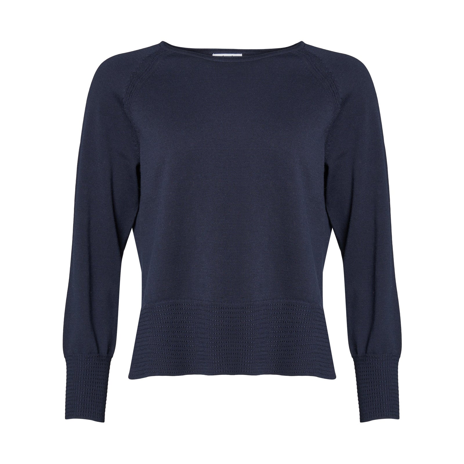 Lind LiFine Knit Pullover 5999 NAVY BLUE