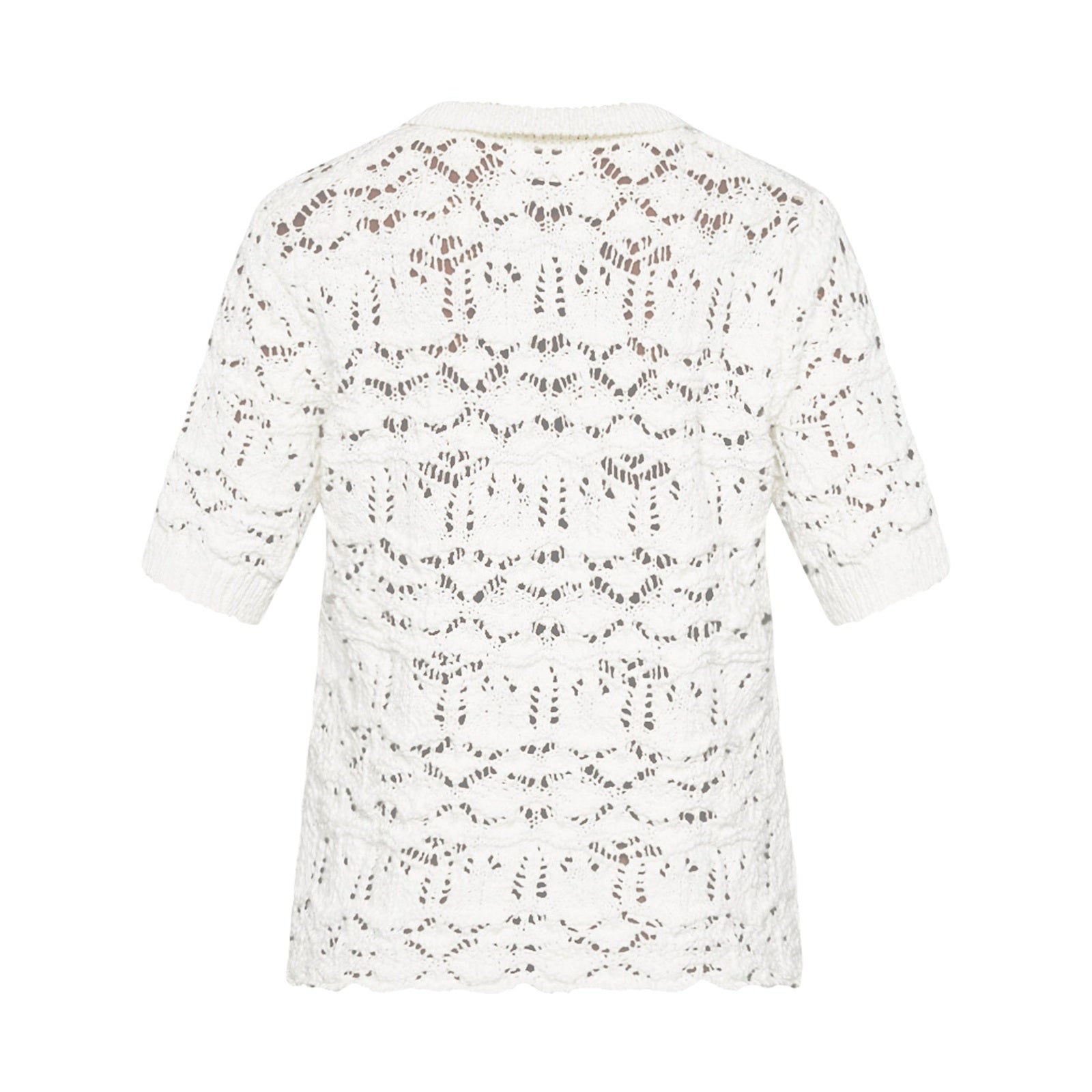 Lind LiFlorina Knit Pullover 1000 OFF WHITE