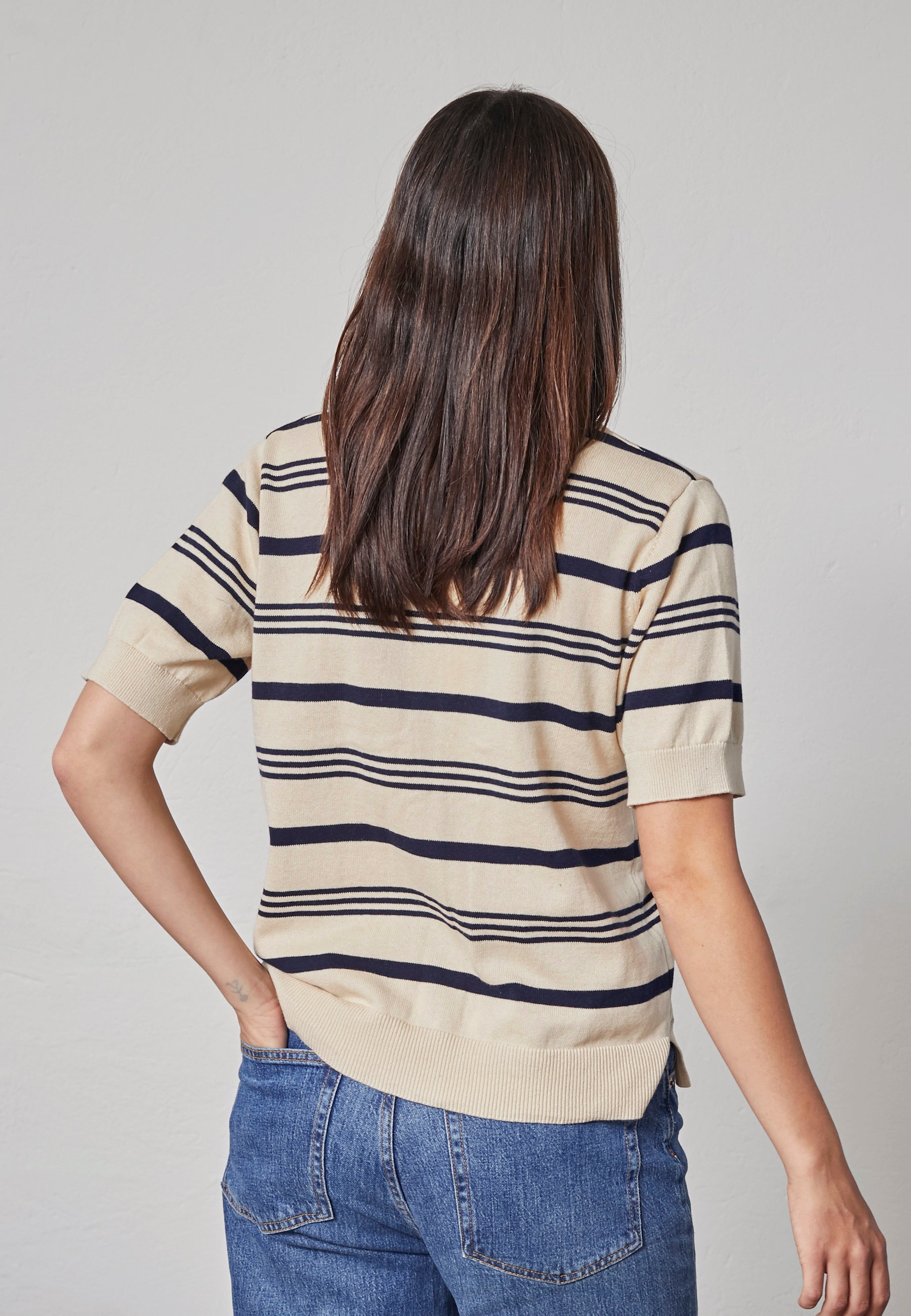 Lind LiFrederikke Knit Pullover 1000 OFF WHITE