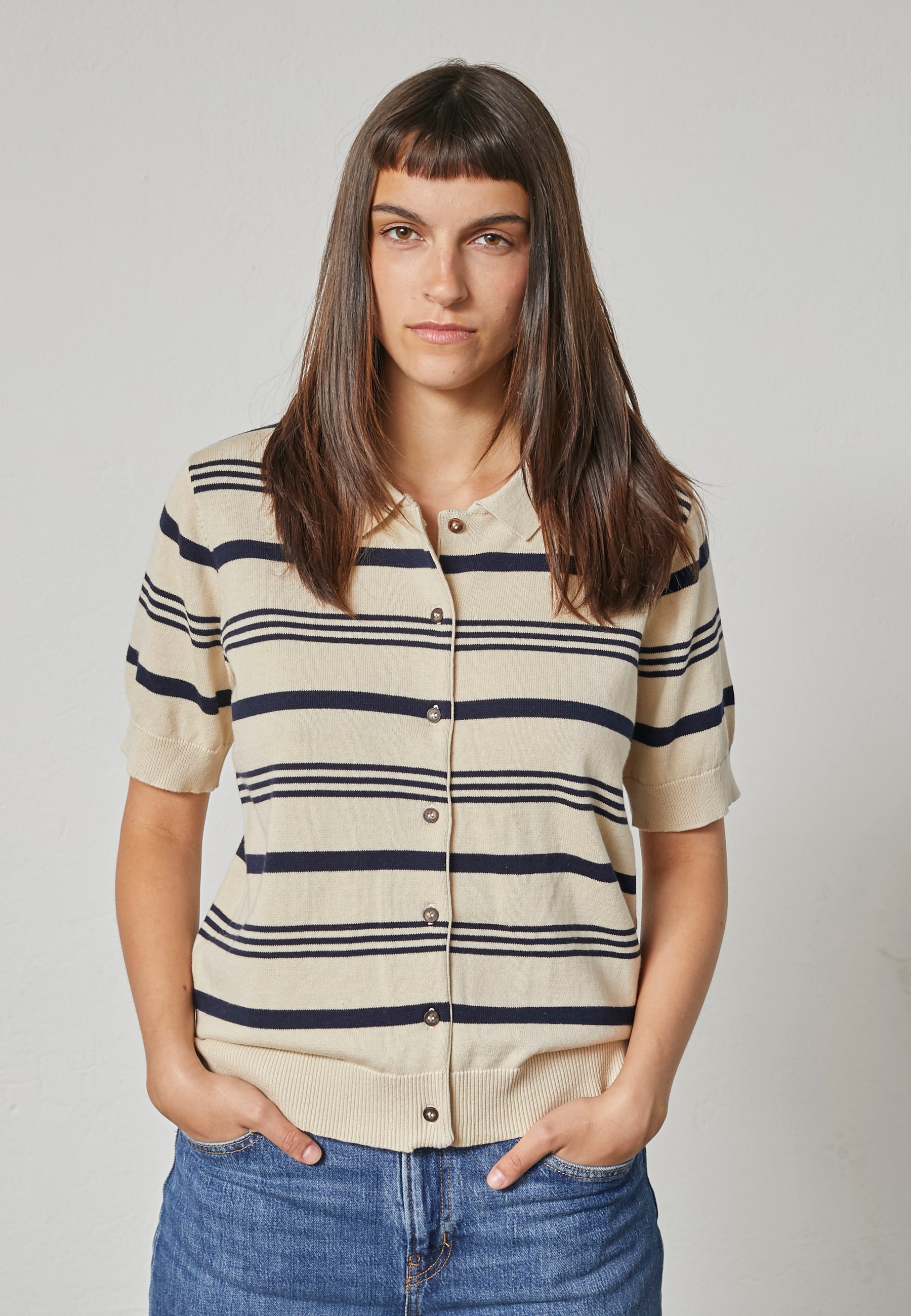 Lind LiFrederikke Knit Pullover 1000 OFF WHITE