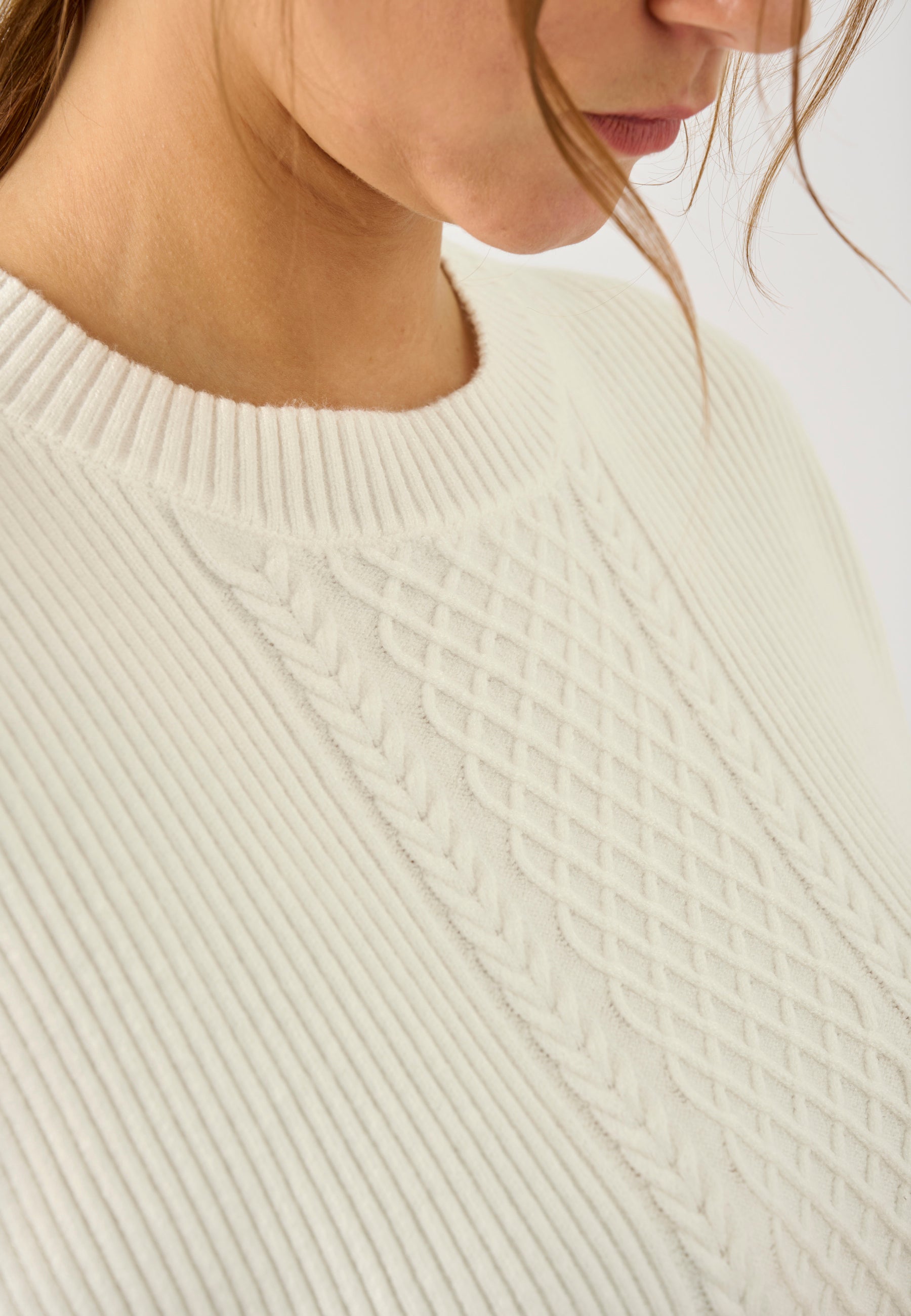 Lind LiGlenda Knit Pullover 1000 OFF WHITE