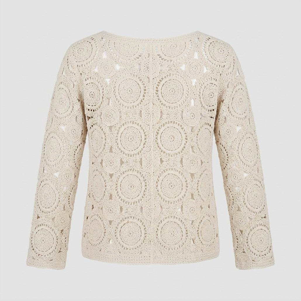 Lind LiHelga Knit Pullover 1000 OFF WHITE