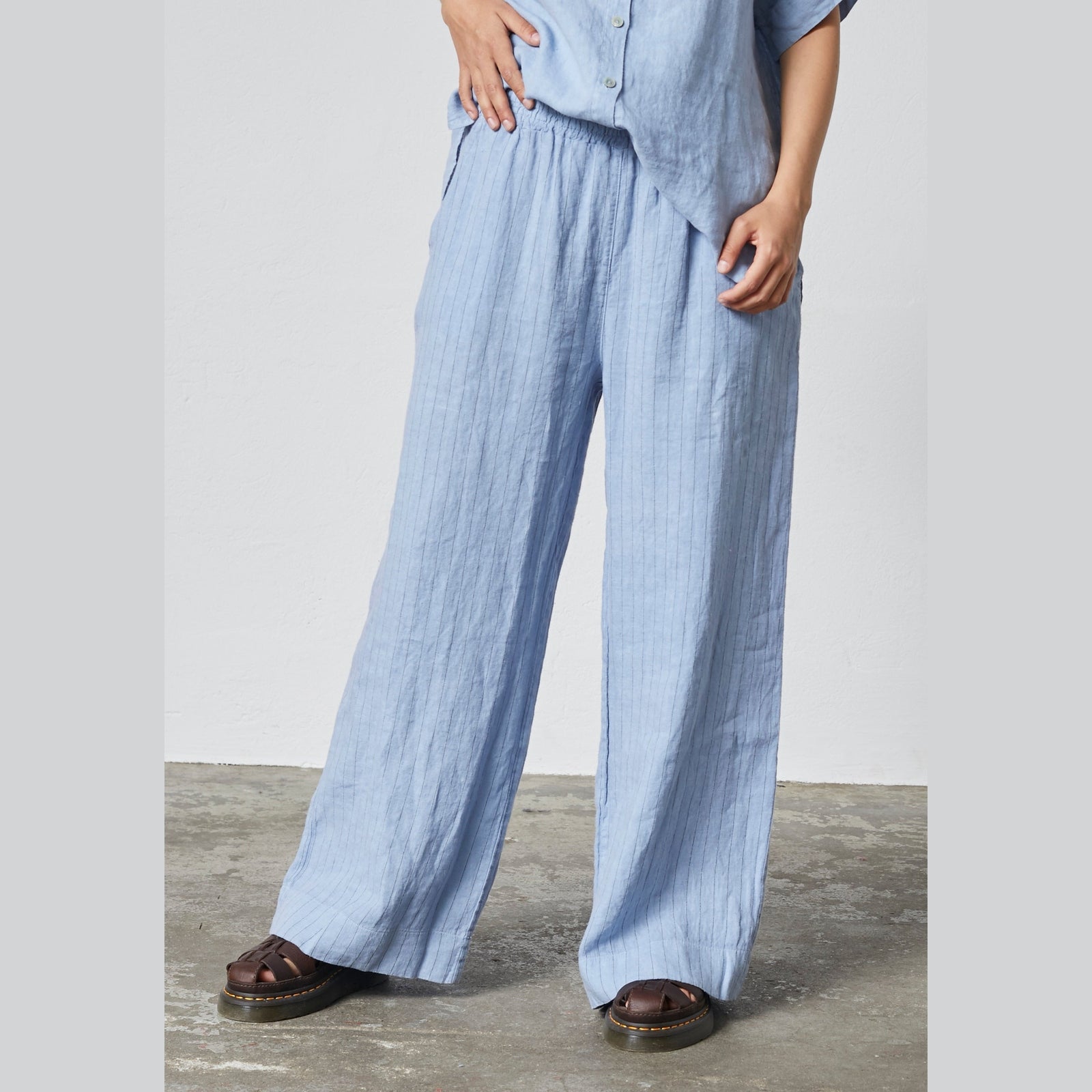 Lind LiIda Bukser 5001 DENIM LIGHT BLUE