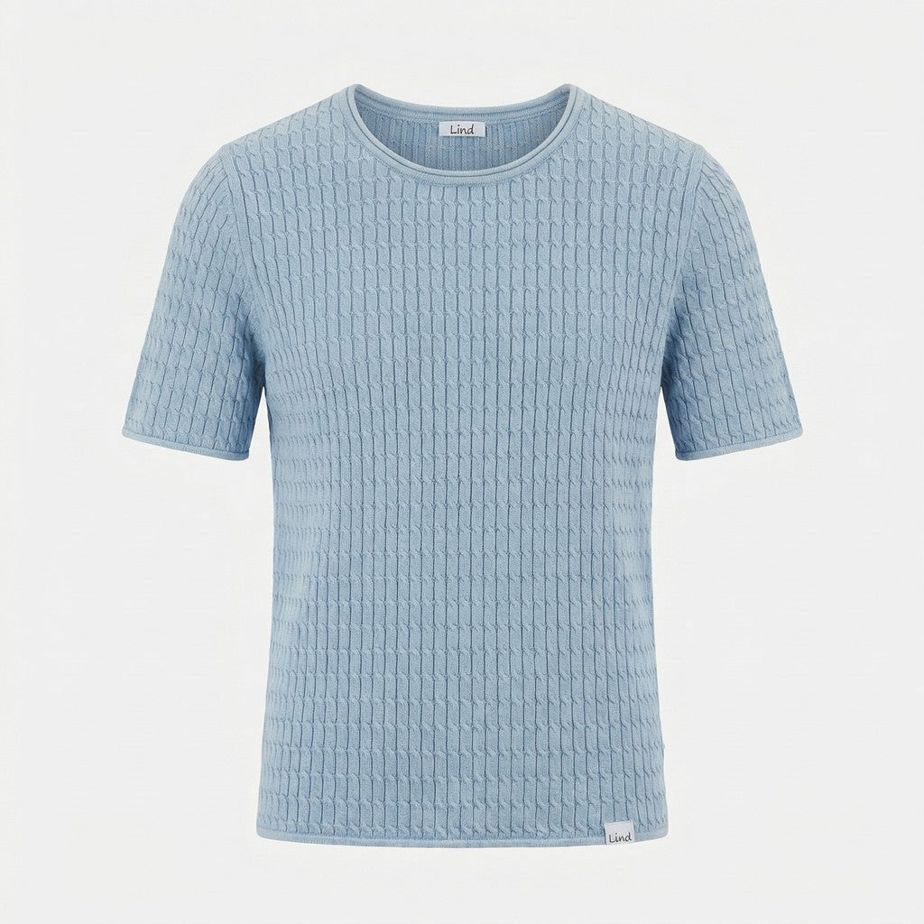 Lind LiInge Knit Pullover 5000 LIGHT BLUE