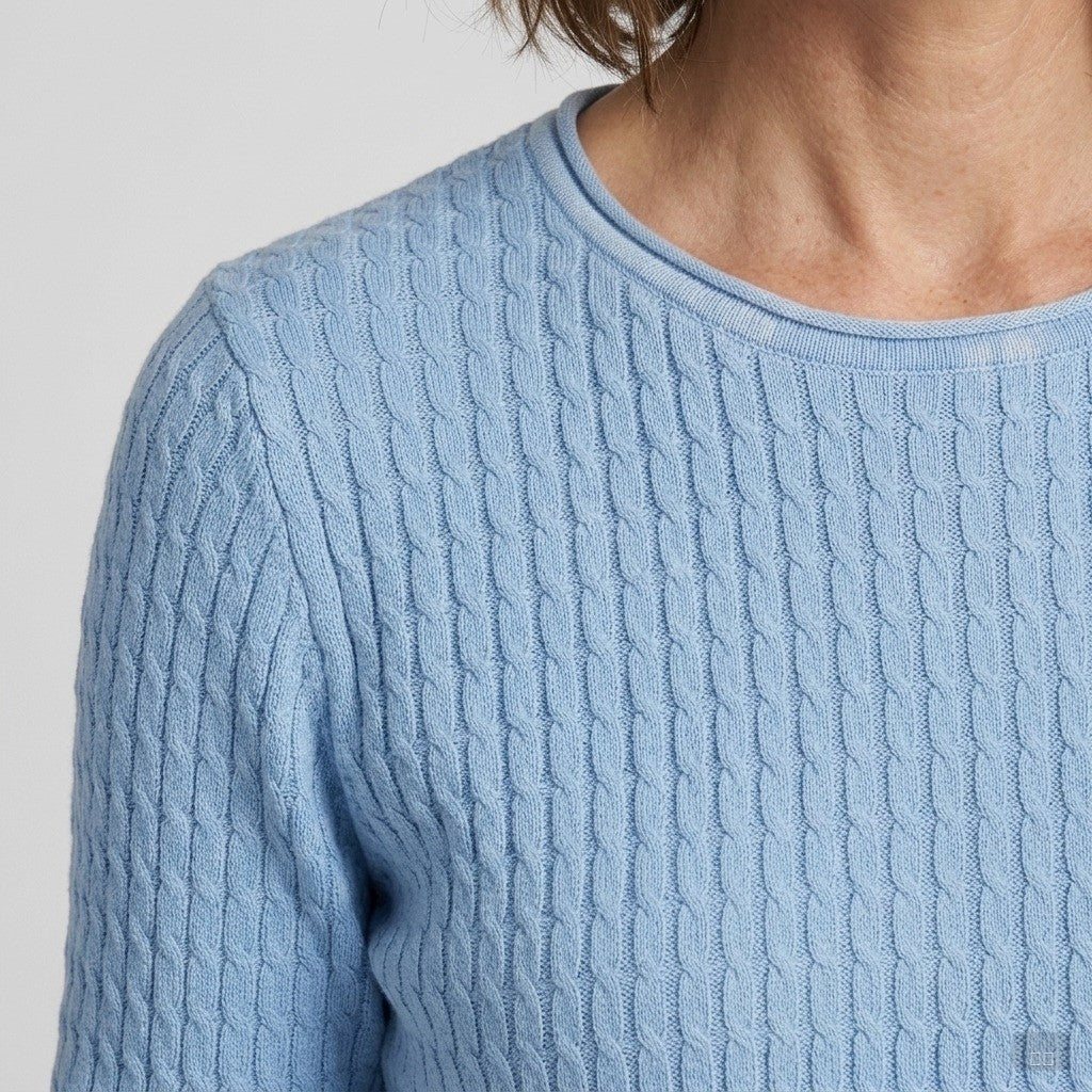Lind LiInge Knit Pullover 5000 LIGHT BLUE