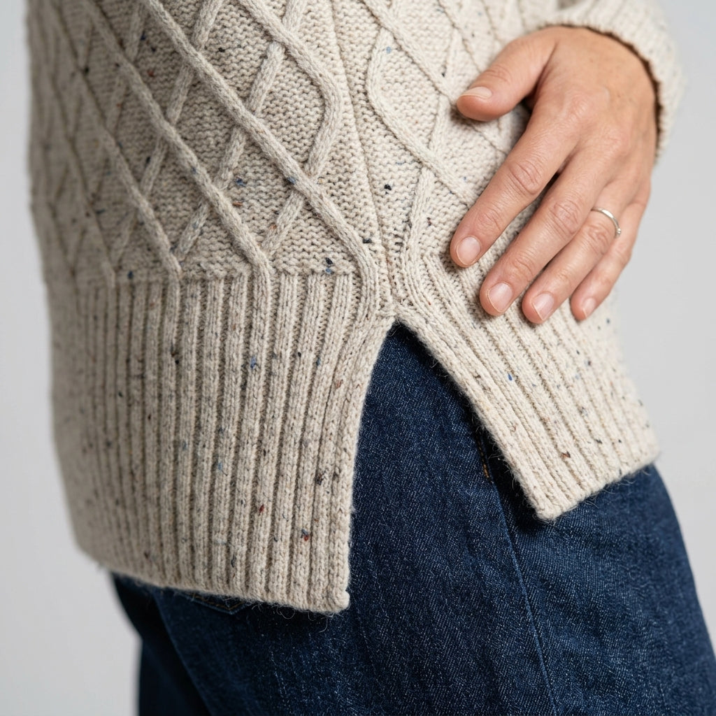 Lind LiJodie Knit Pullover 1000 OFF WHITE