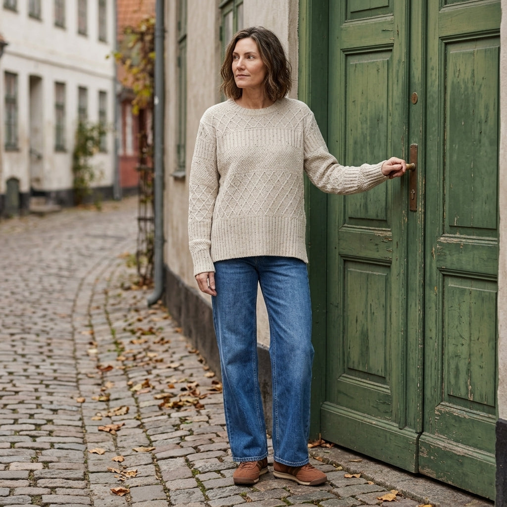 Lind LiJodie Knit Pullover 1000 OFF WHITE