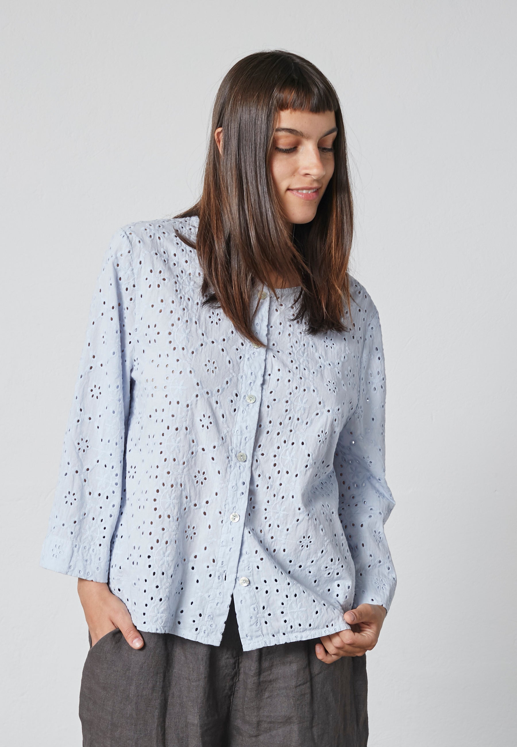 Lind LiJosefine Bluser 5020 Zen blue