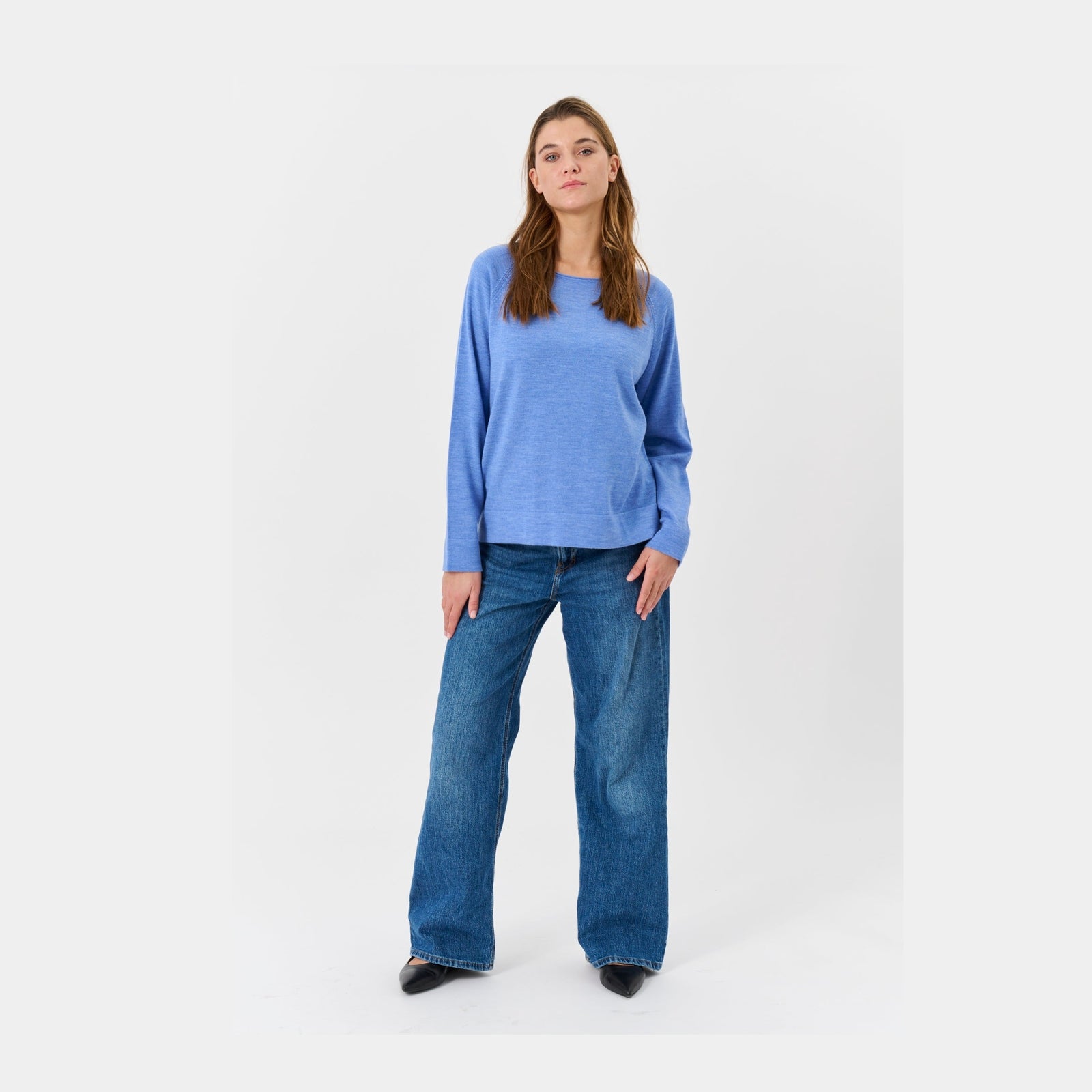 Lind LiKarin Knit Pullover 5260 sky blue melange