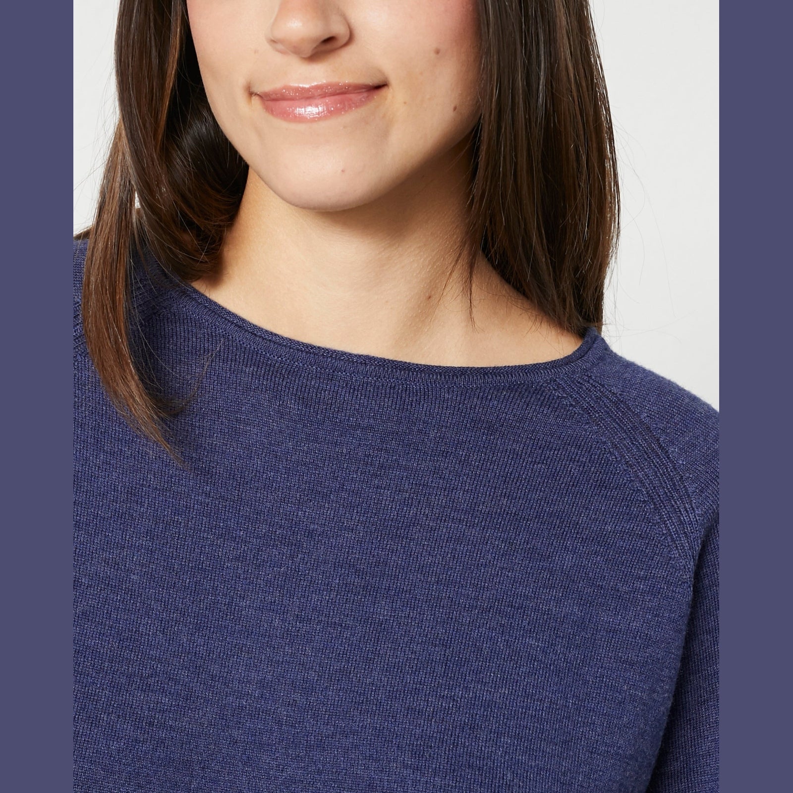Lind LiKarin Knit Pullover 5650 blue melange