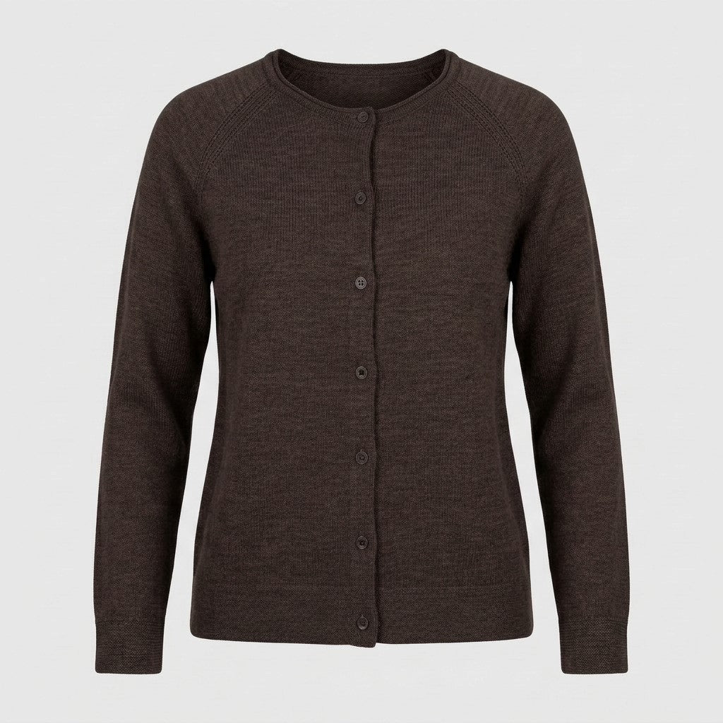Lind LiKarina Knit Cardigan 1500 BROWN