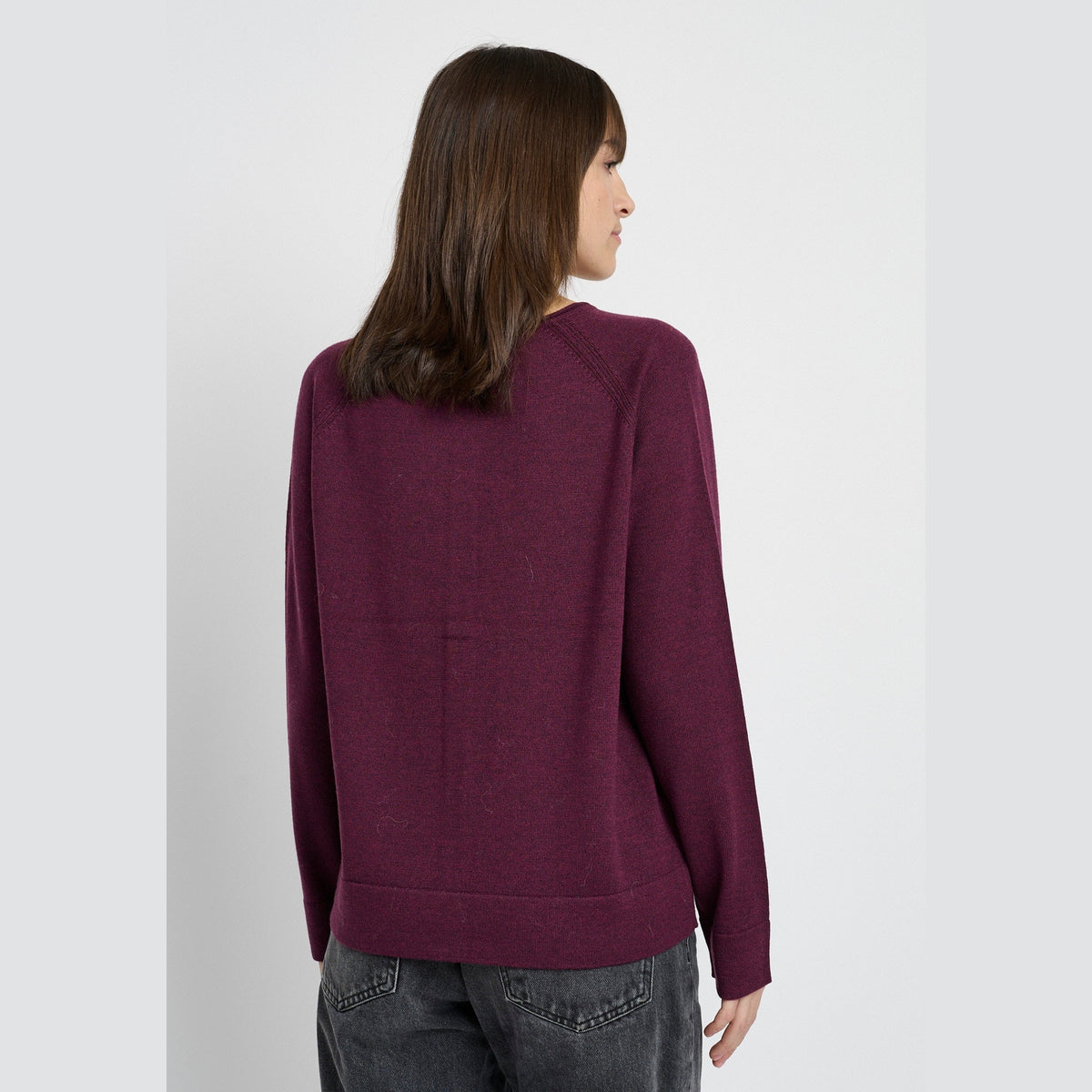 Lind LiKarina Knit Cardigan 2660 granat red melange