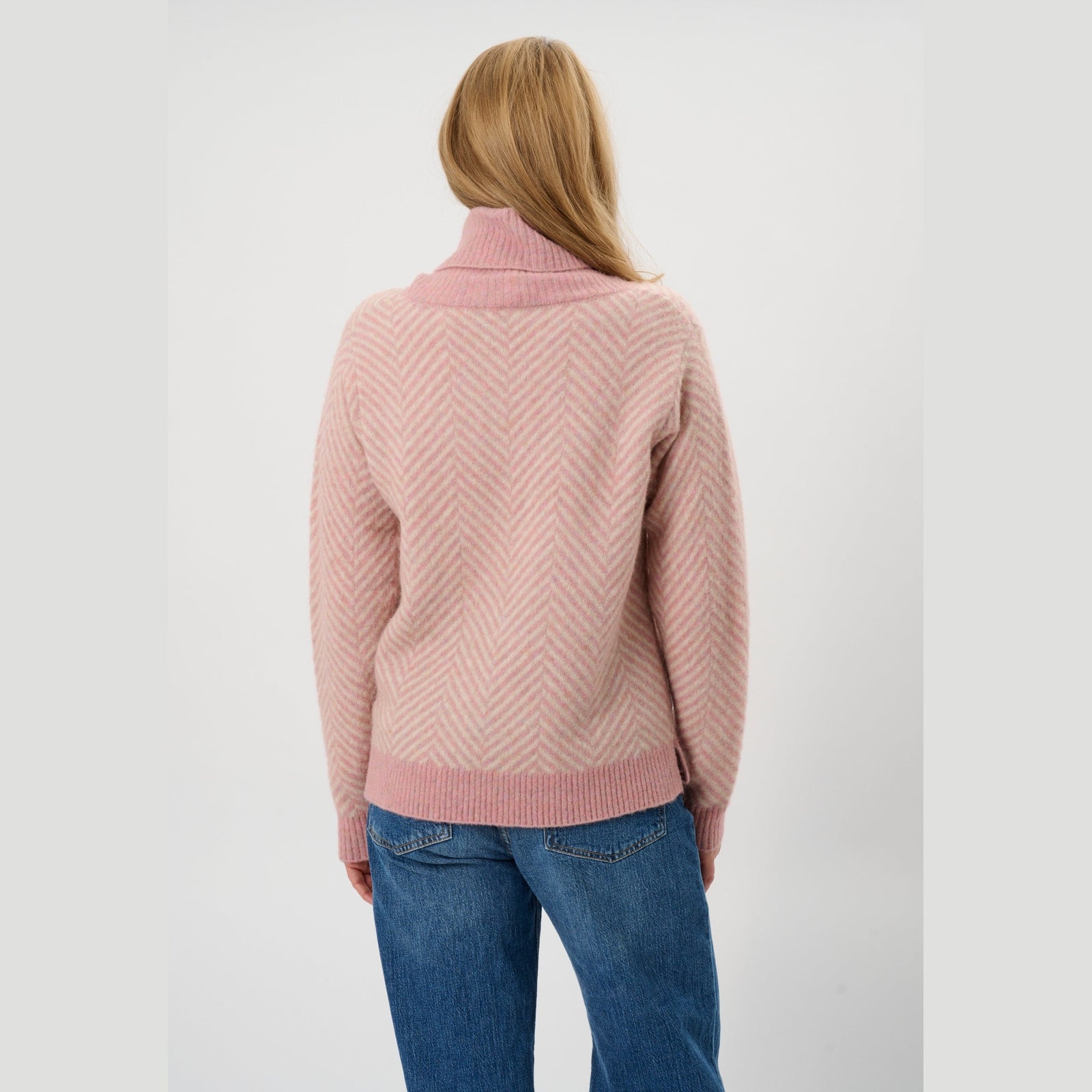Lind LiKarina Knit Pullover 2050 Rose Melange