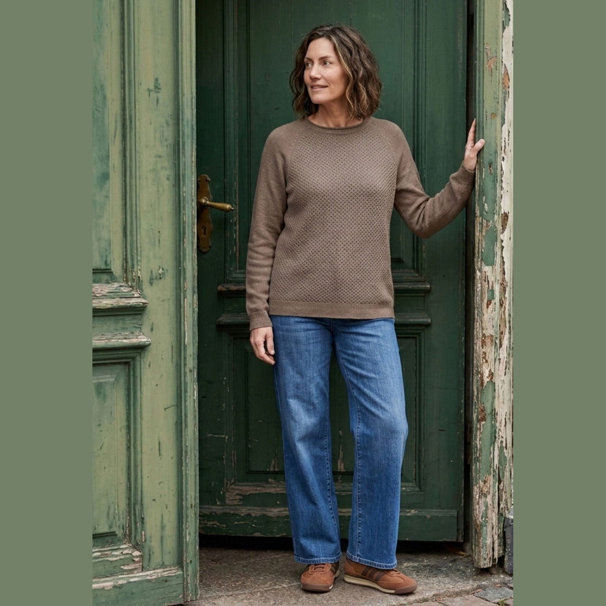Lind LiKate Knit Pullover 1300 Taupe