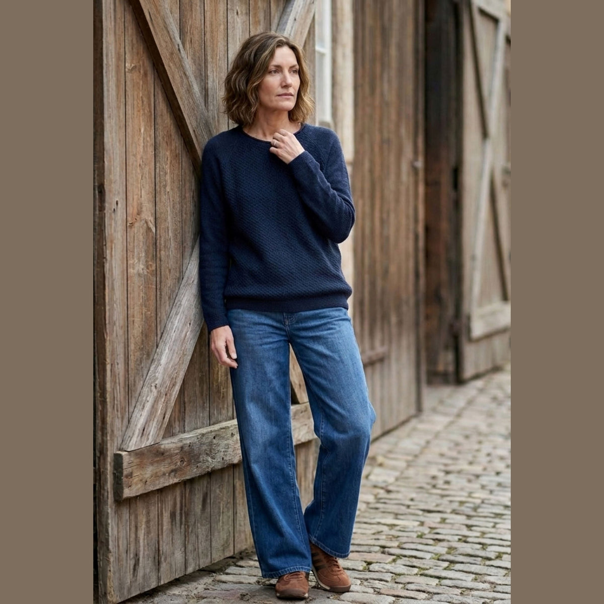 Lind LiKate Knit Pullover 5999 NAVY BLUE