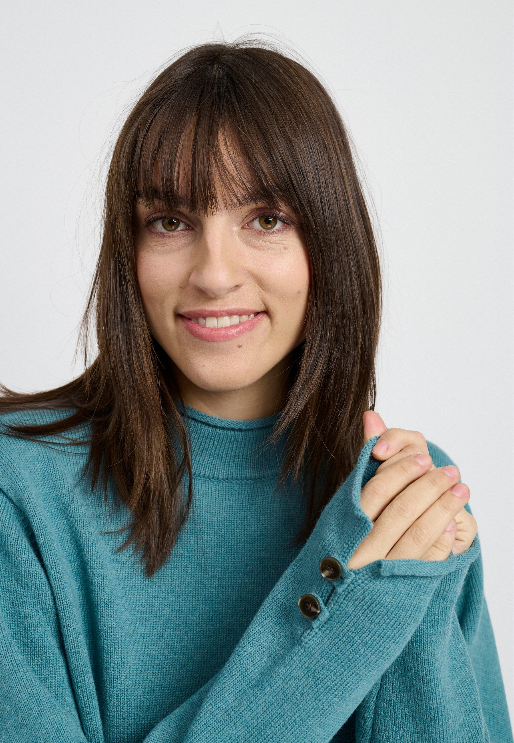 Lind LiKathlyn Knit Pullover 3111 dusty aqua