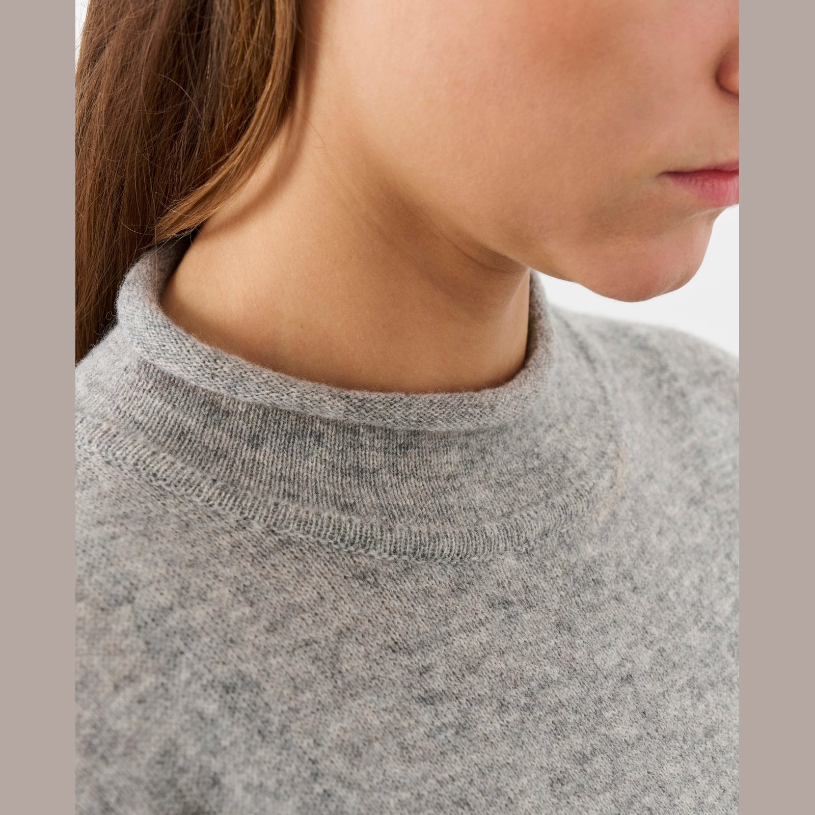 Lind LiKathlyn Knit Pullover 9650 grey melange