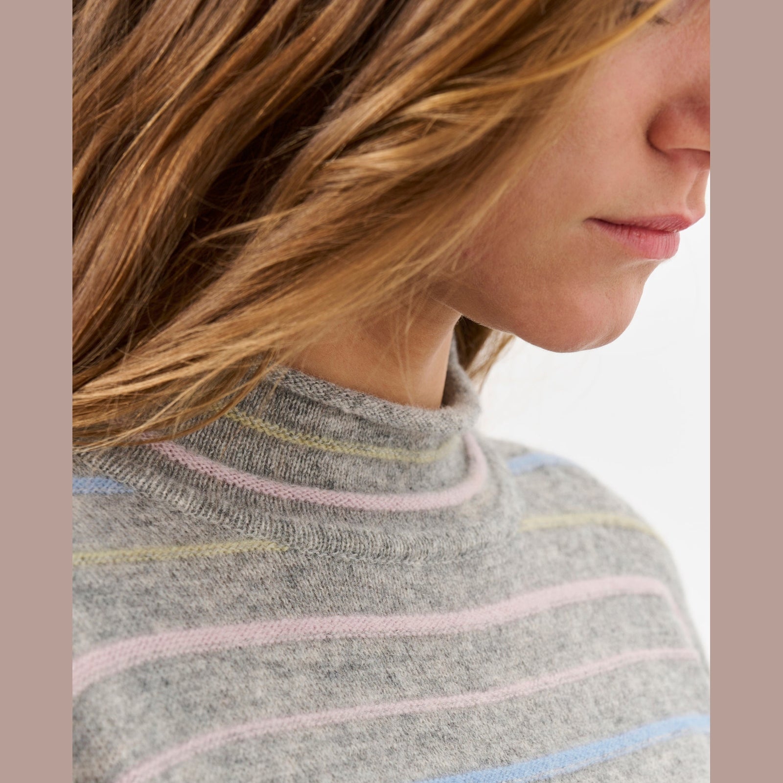 Lind LiKati Knit Pullover 9650 grey melange
