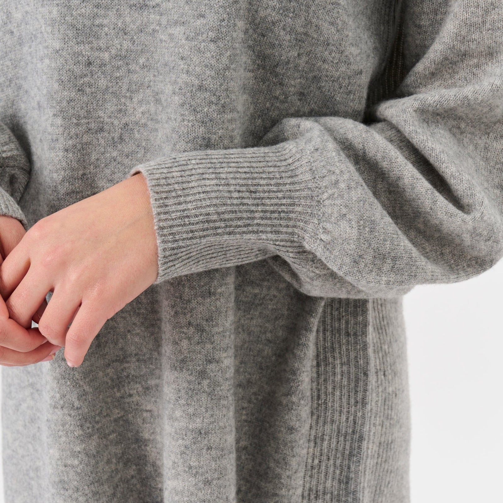 Lind LiKatrina Knit Dress 9650 grey melange
