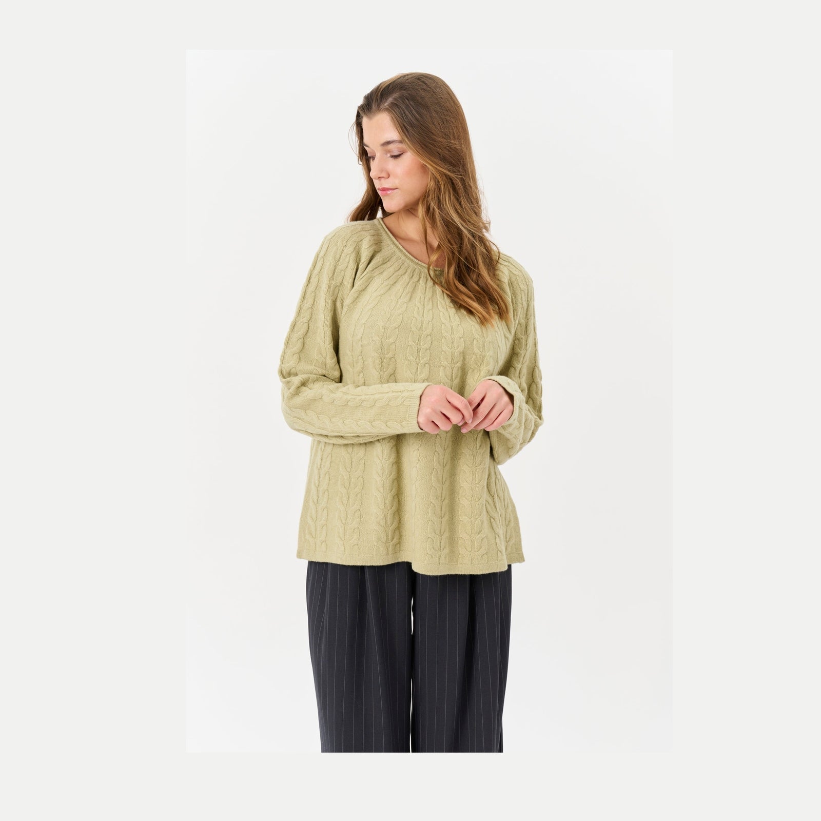 Lind LiKaya Knit Pullover 3250 Soft Green