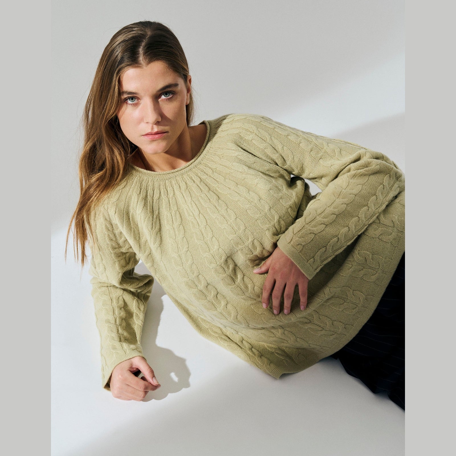 Lind LiKaya Knit Pullover 3250 Soft Green