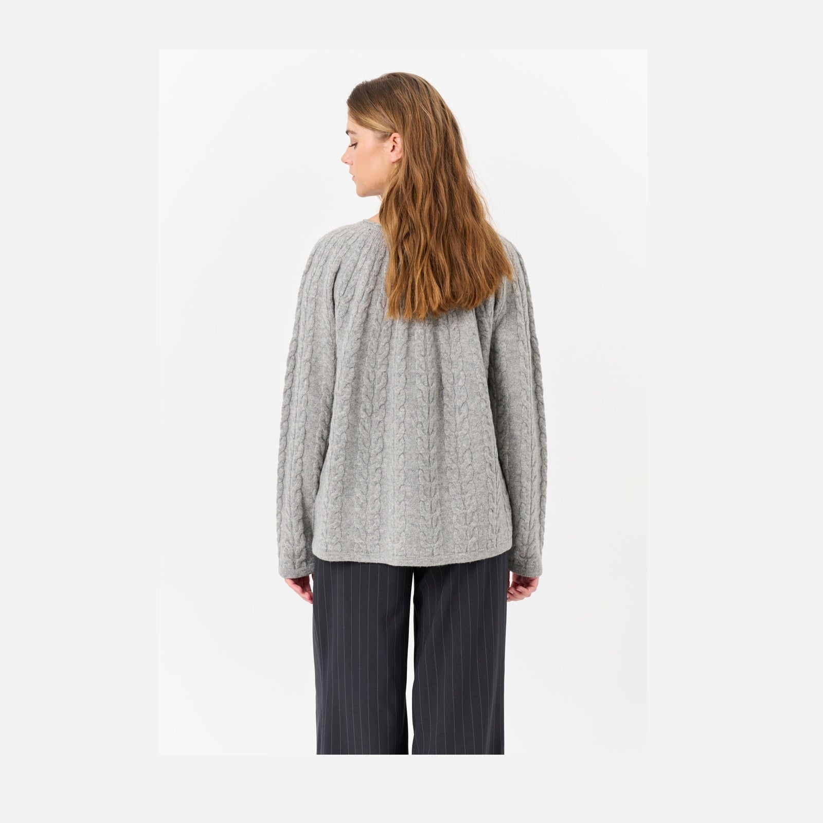 Lind LiKaya Knit Pullover 9650 grey melange