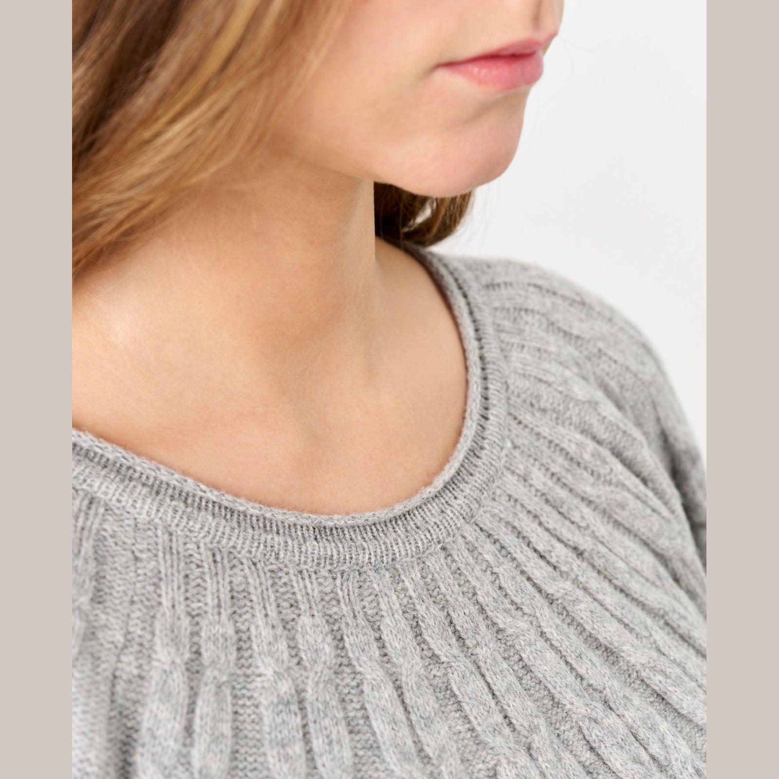 Lind LiKaya Knit Pullover 9650 grey melange