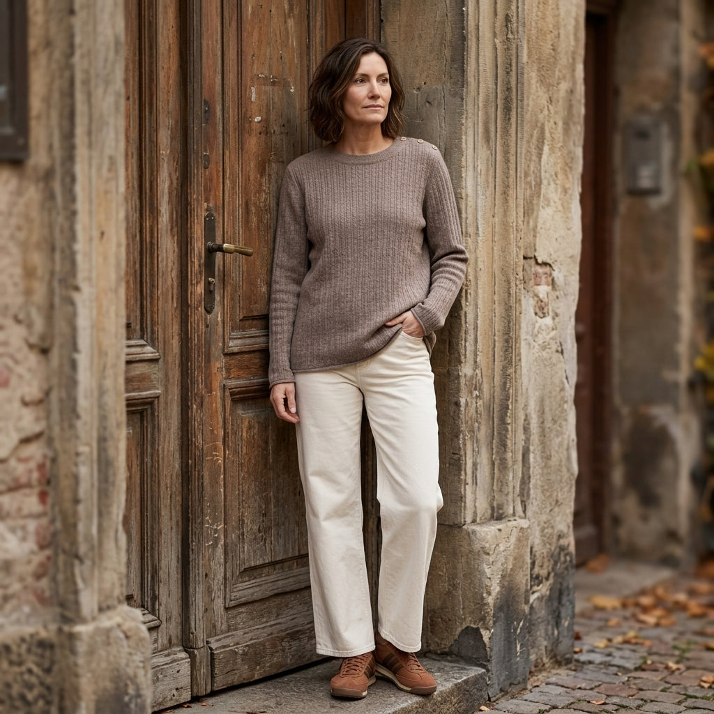 Lind LiLeah Knit Pullover 1300 Taupe