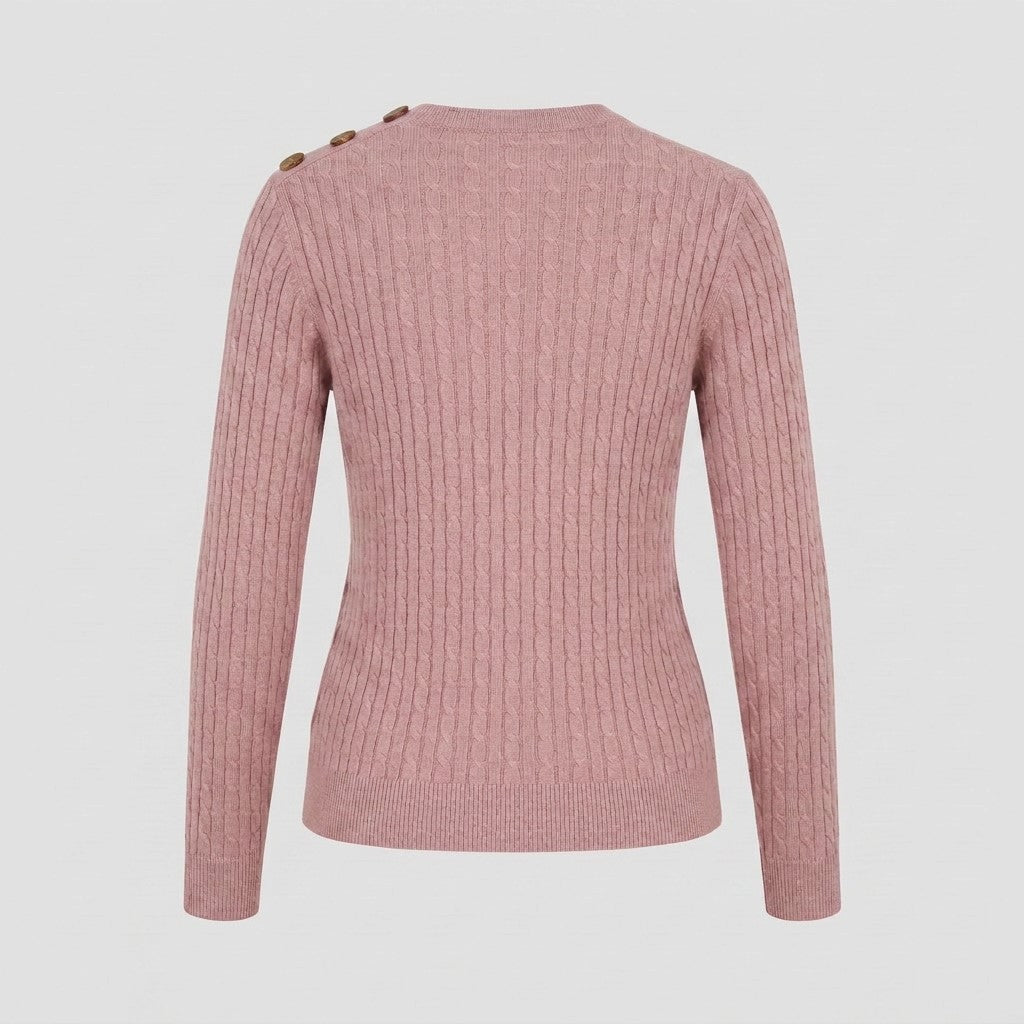 Lind LiLeah Knit Pullover 1809 Rose melange