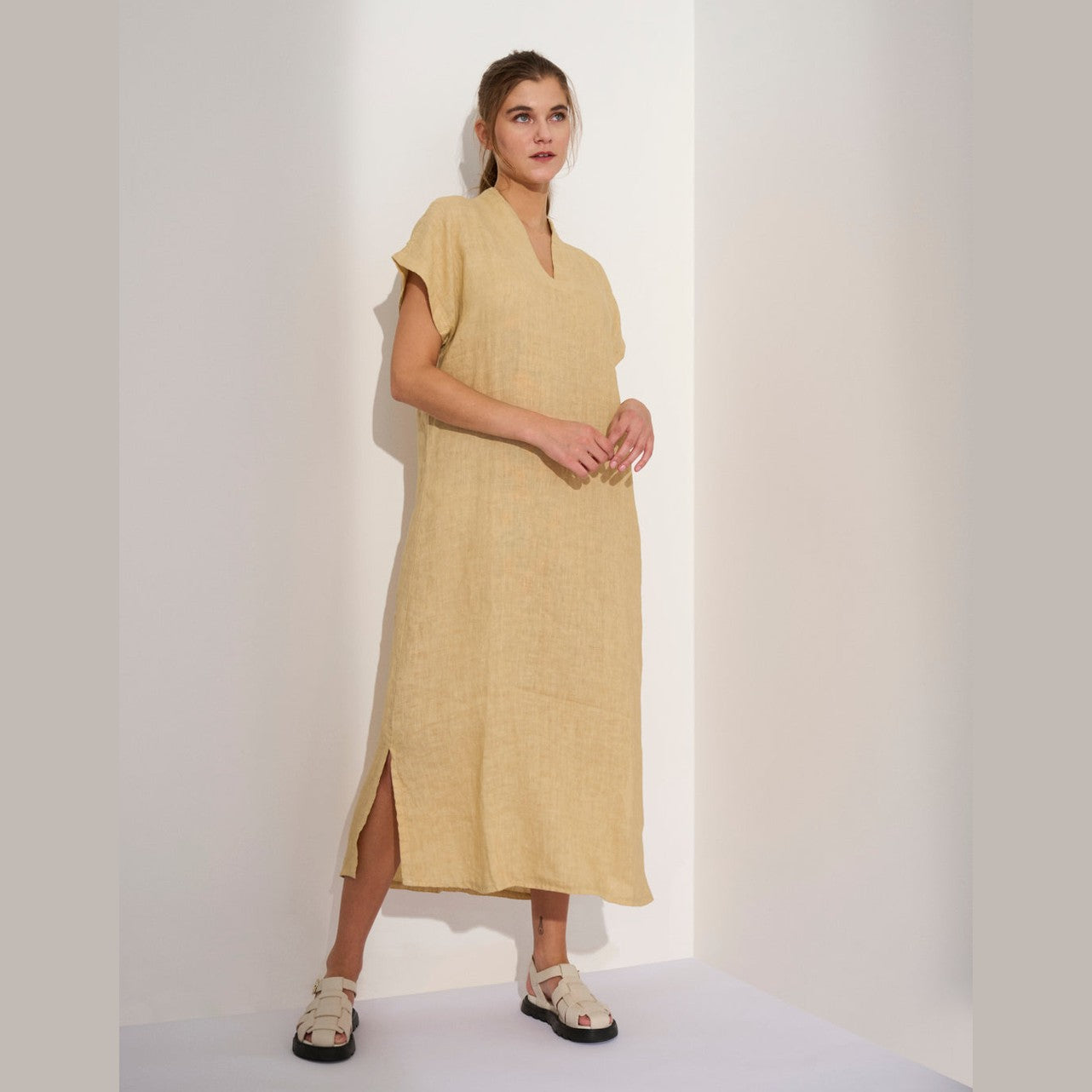 Lind LiLica Kjoler 4050 Straw yellow